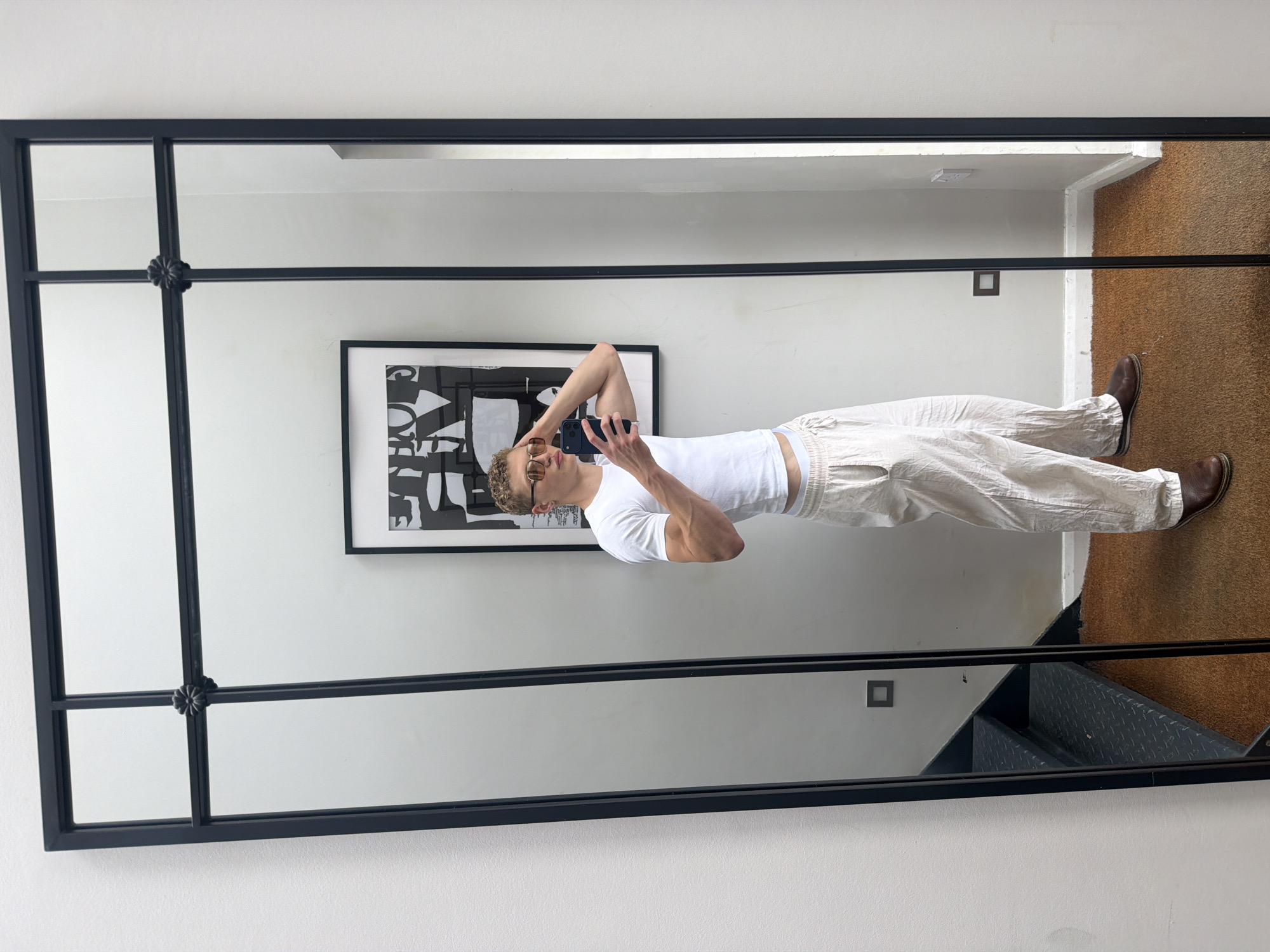 Lazy Sunday afternoon in a London apartment
