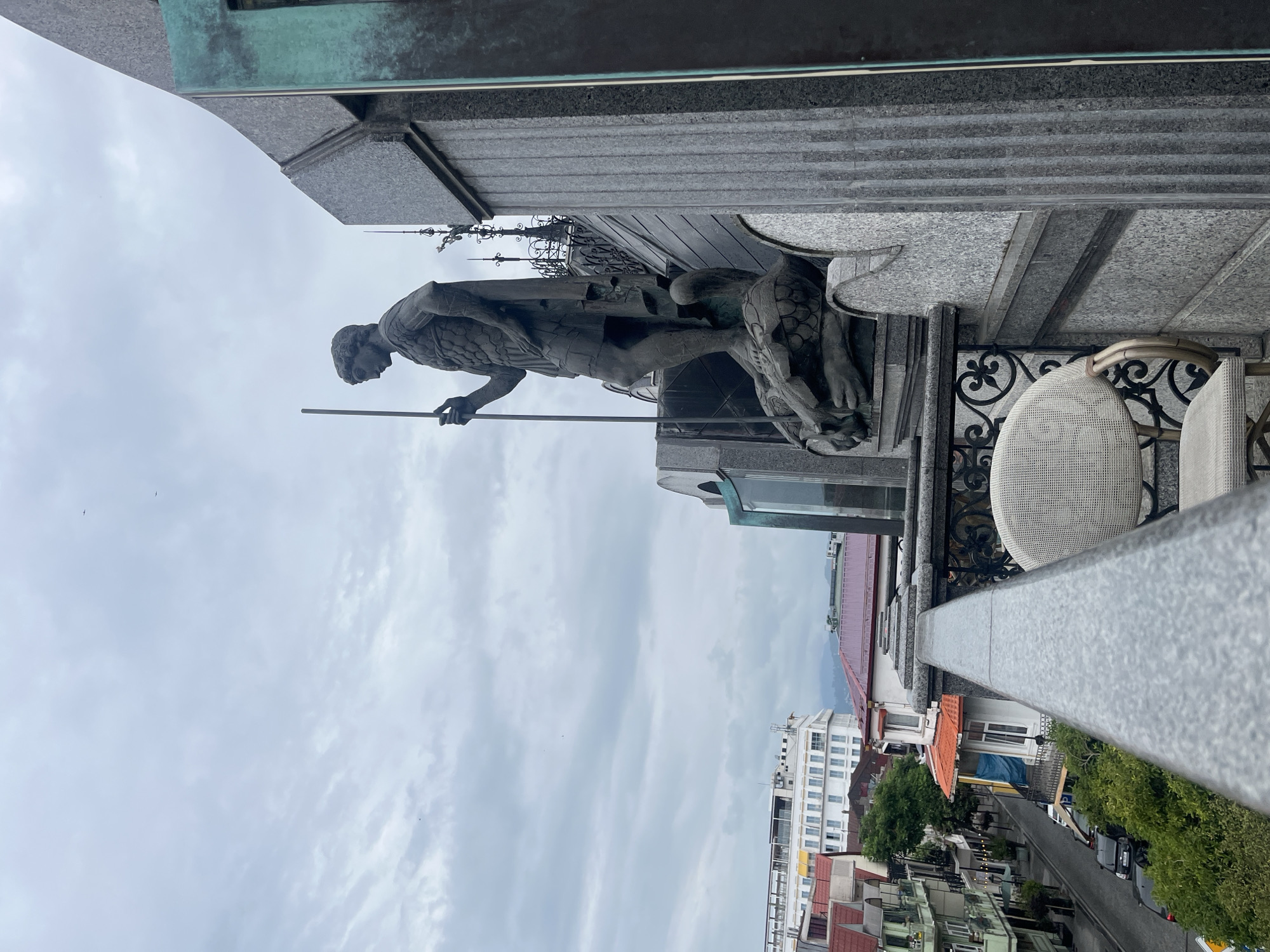 A cloudy morning around Batumi's landmarks and streets