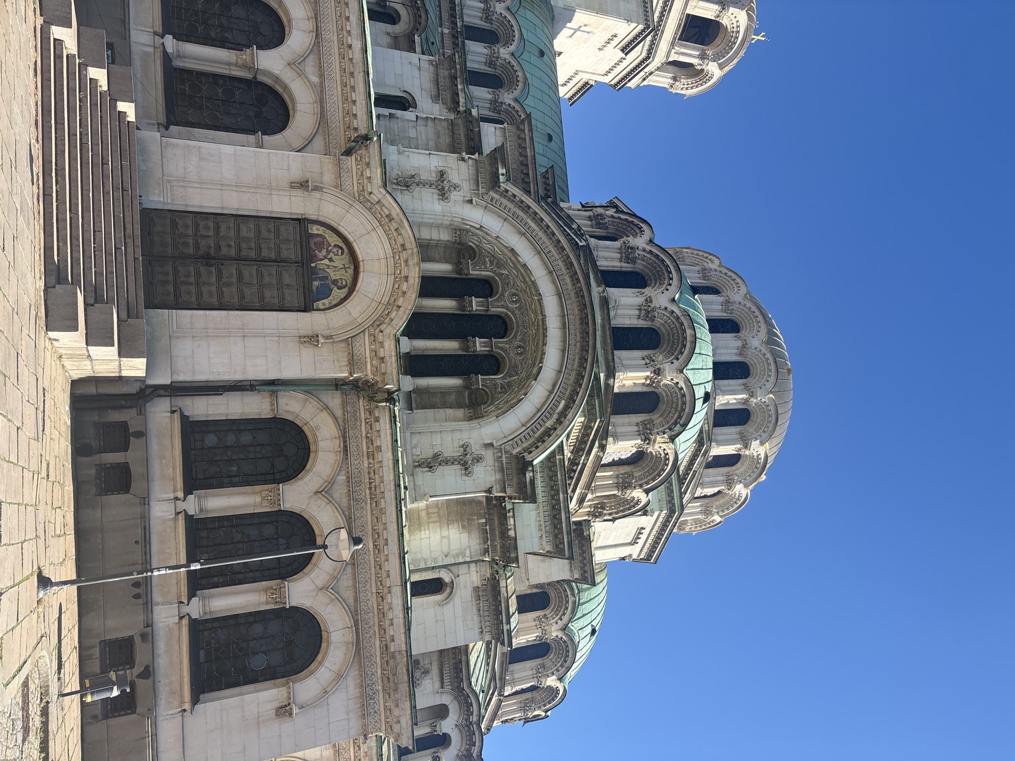 Morning photography session documents Sofia landmarks and cityscape views