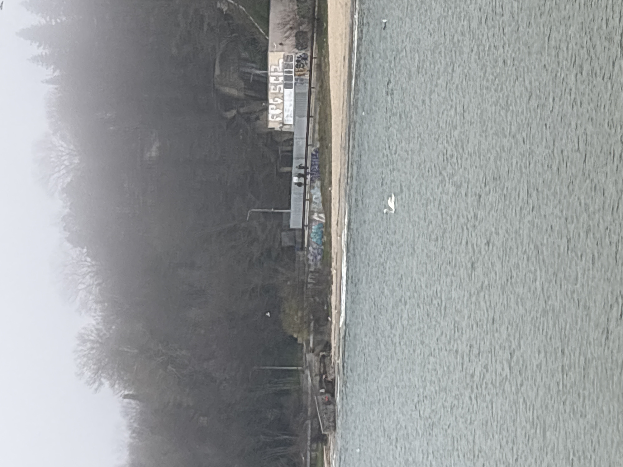 Overcast day recorded along Varna's Black Sea beaches