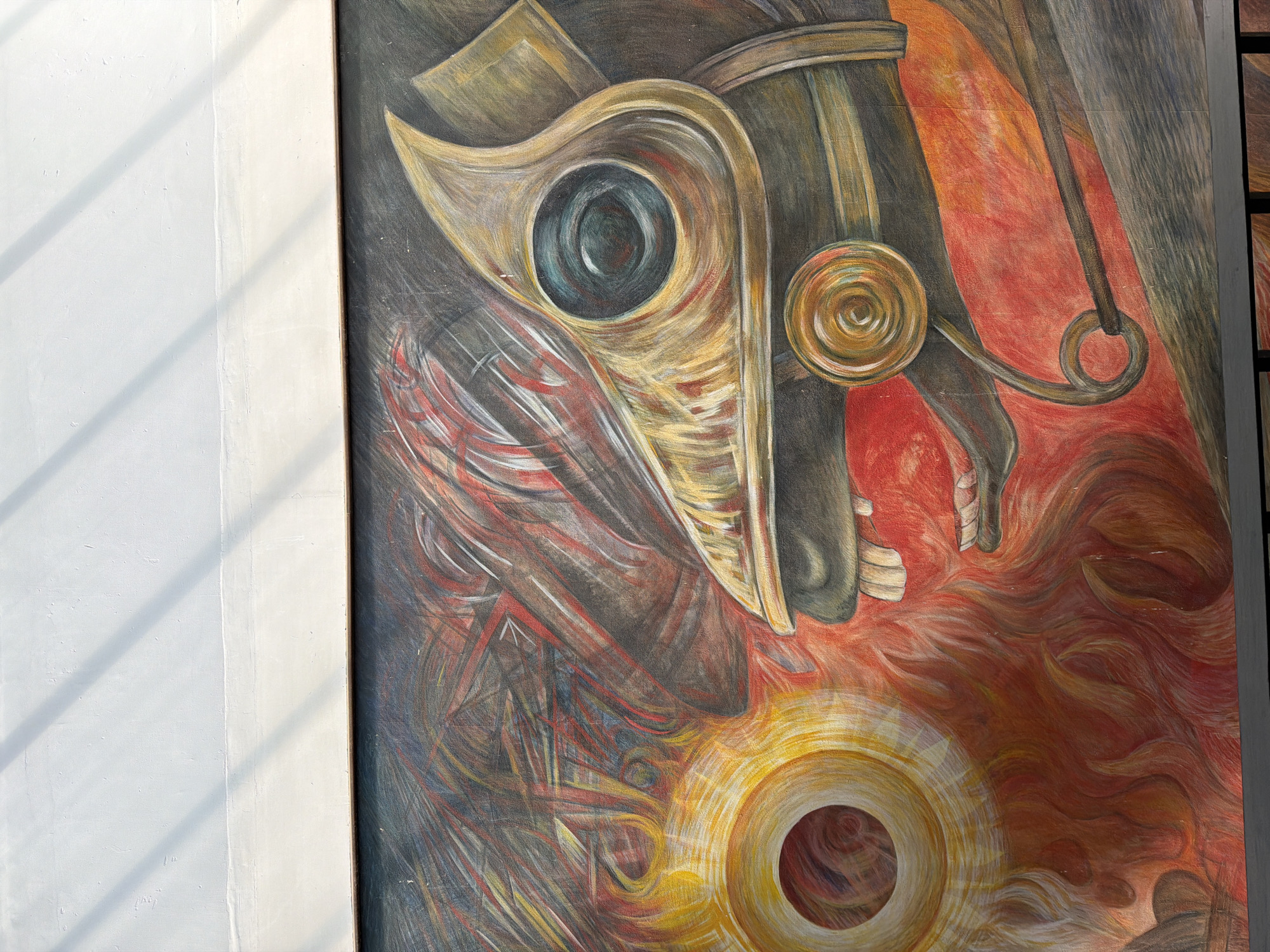 Art and coding captured in San Andrés Cholula afternoon
