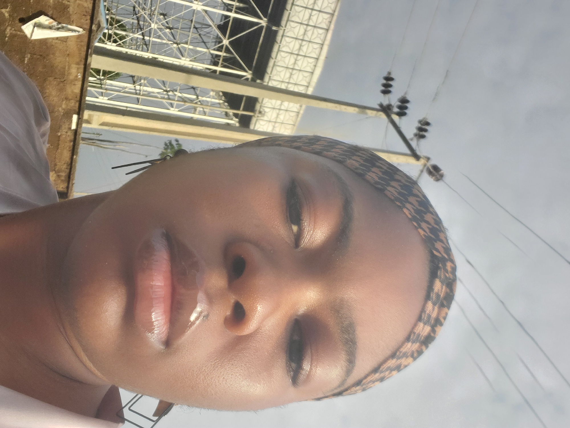 Woman photographed outdoors in Barden Yana, Nigeria