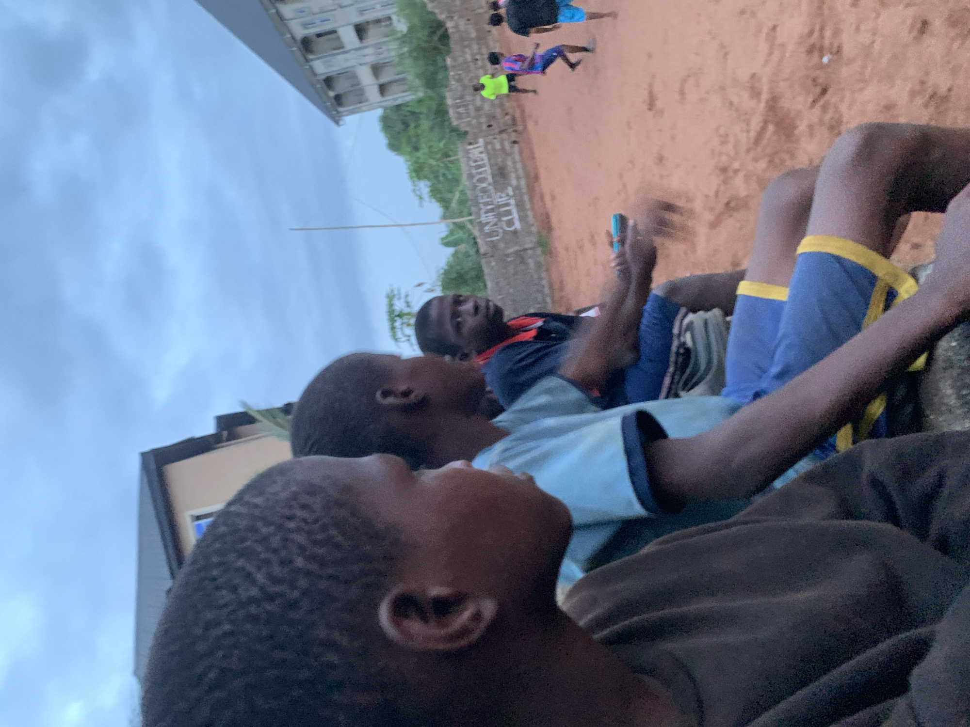 Informal soccer match captured in Ukwu-Abwa, Nigeria community setting