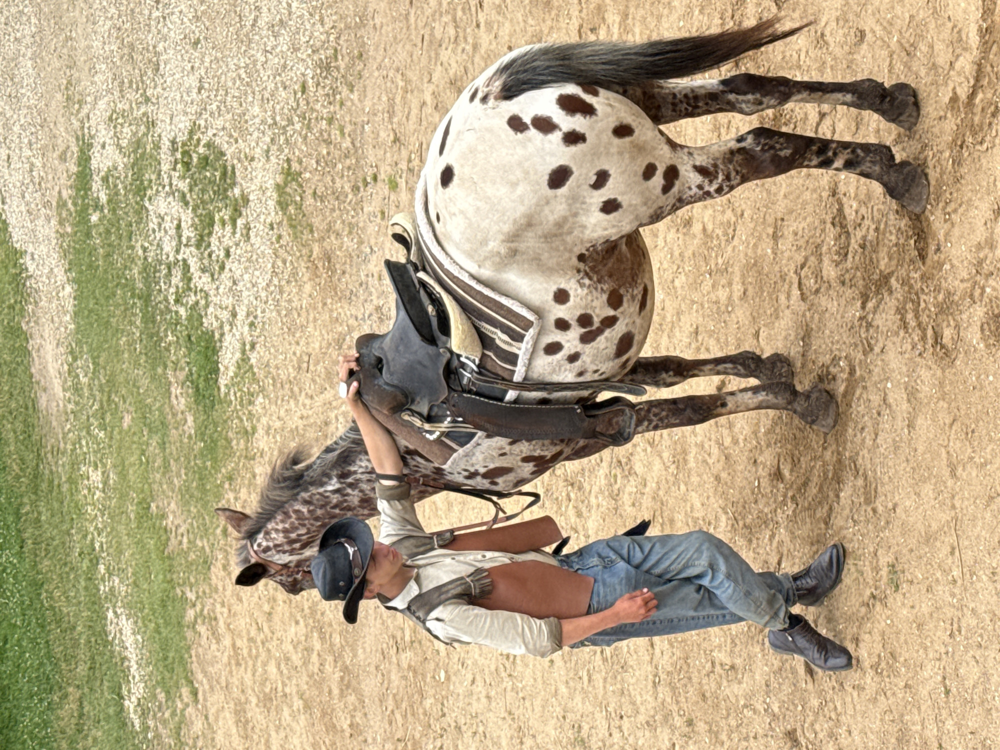 Wild West theme park visit near Mozhaisk, horses and costumes included