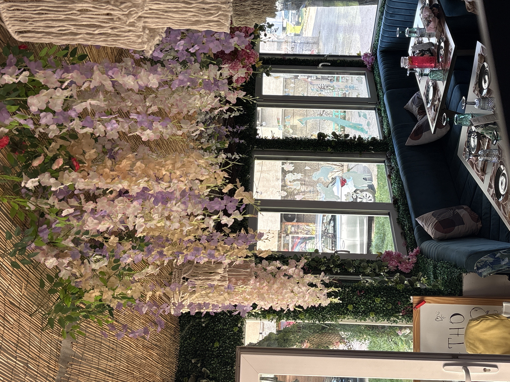 Restaurant interior documented in Pancharevo, Bulgaria