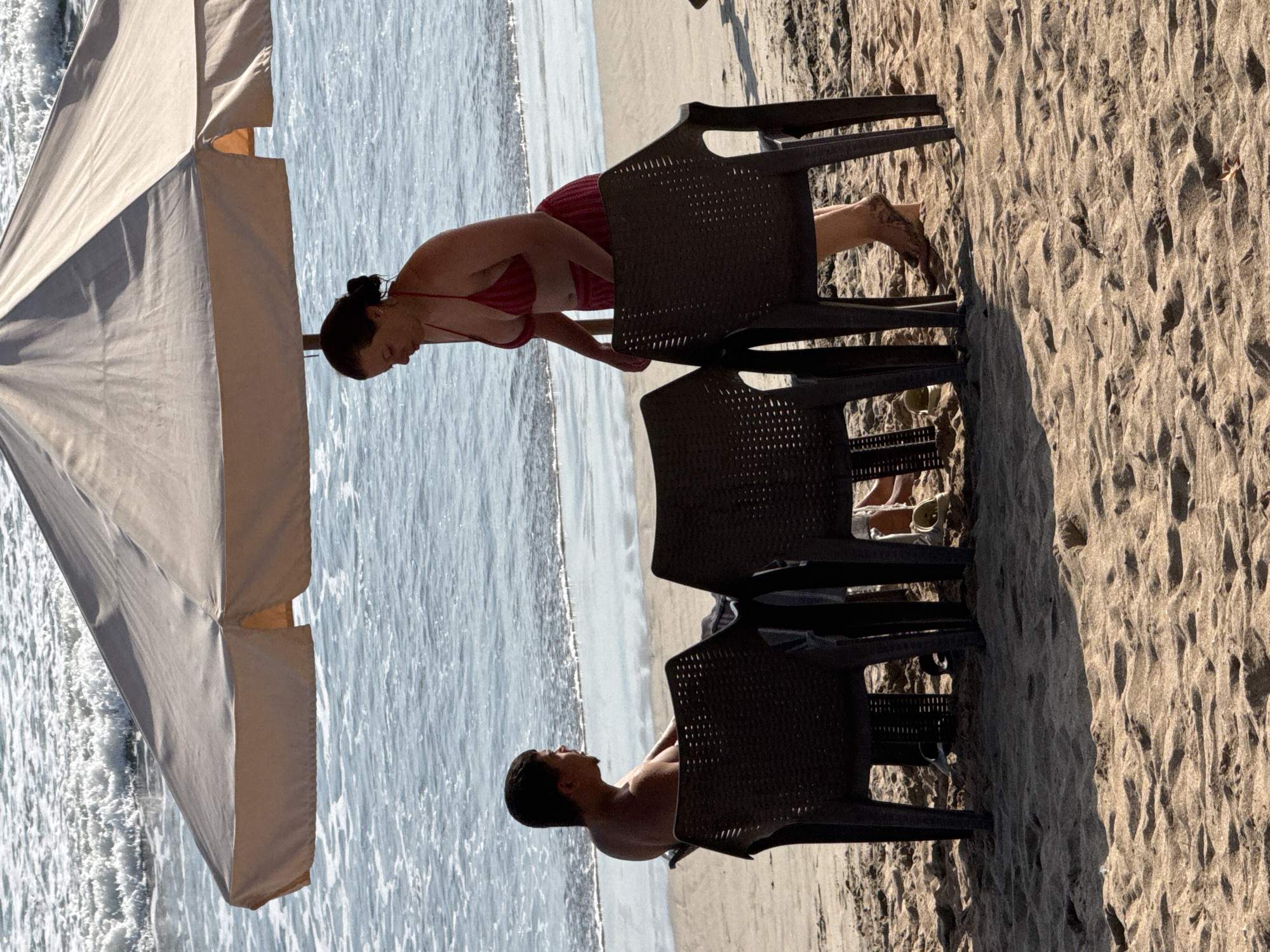 A quiet morning on Kuta Beach, Bali