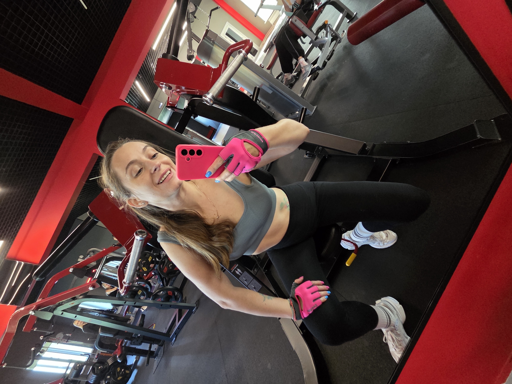 Gym workout session in Birobidzhan, Russia