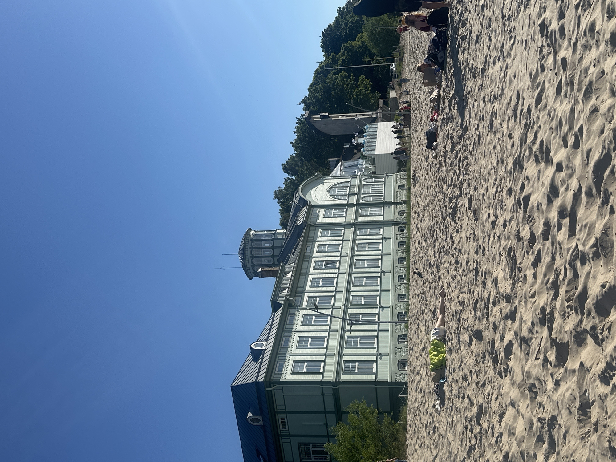 Summer leisure scenes captured across Jūrmala's beach and streets