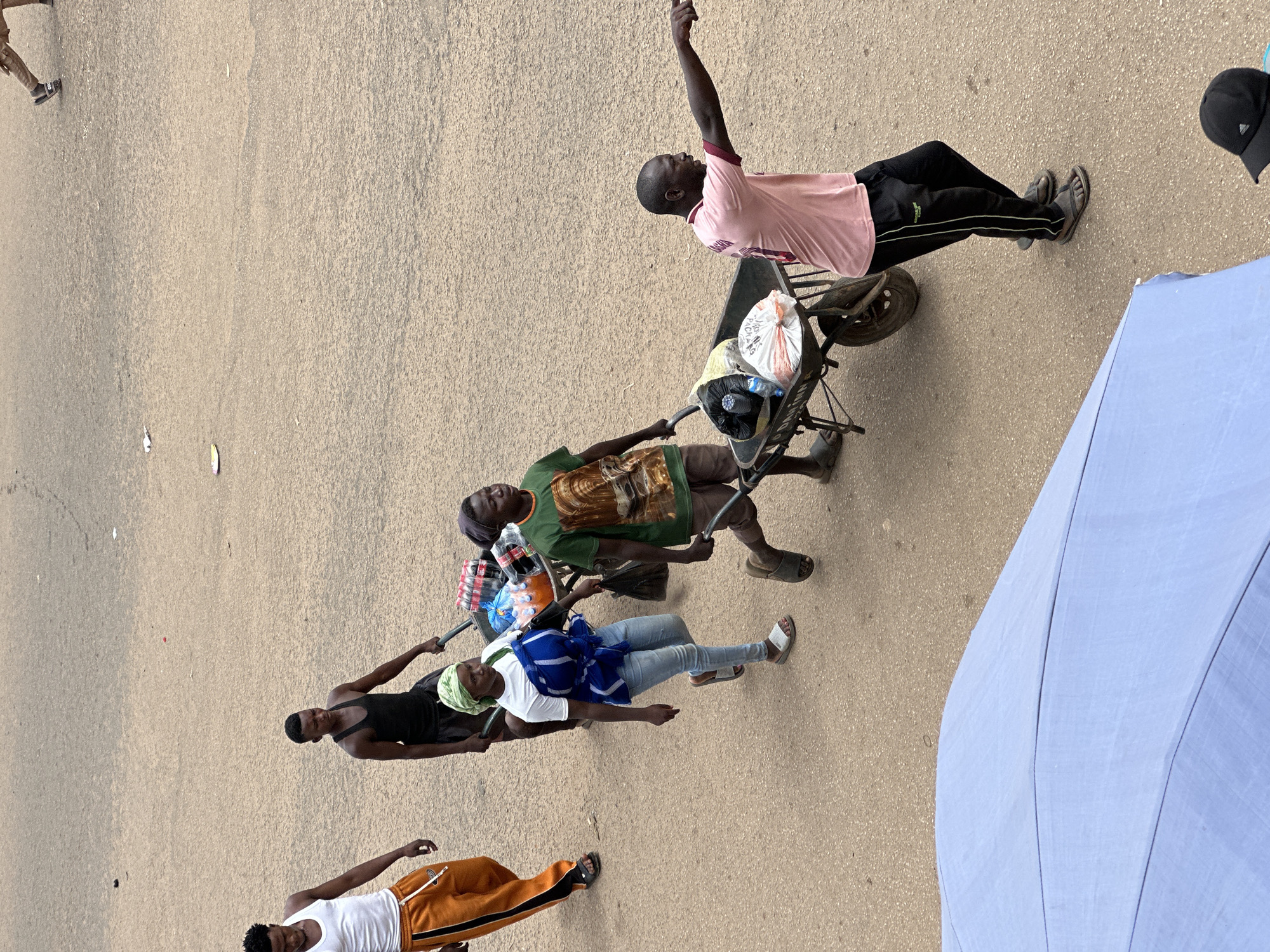 Daily street life and commerce documented in Bukuru, Nigeria