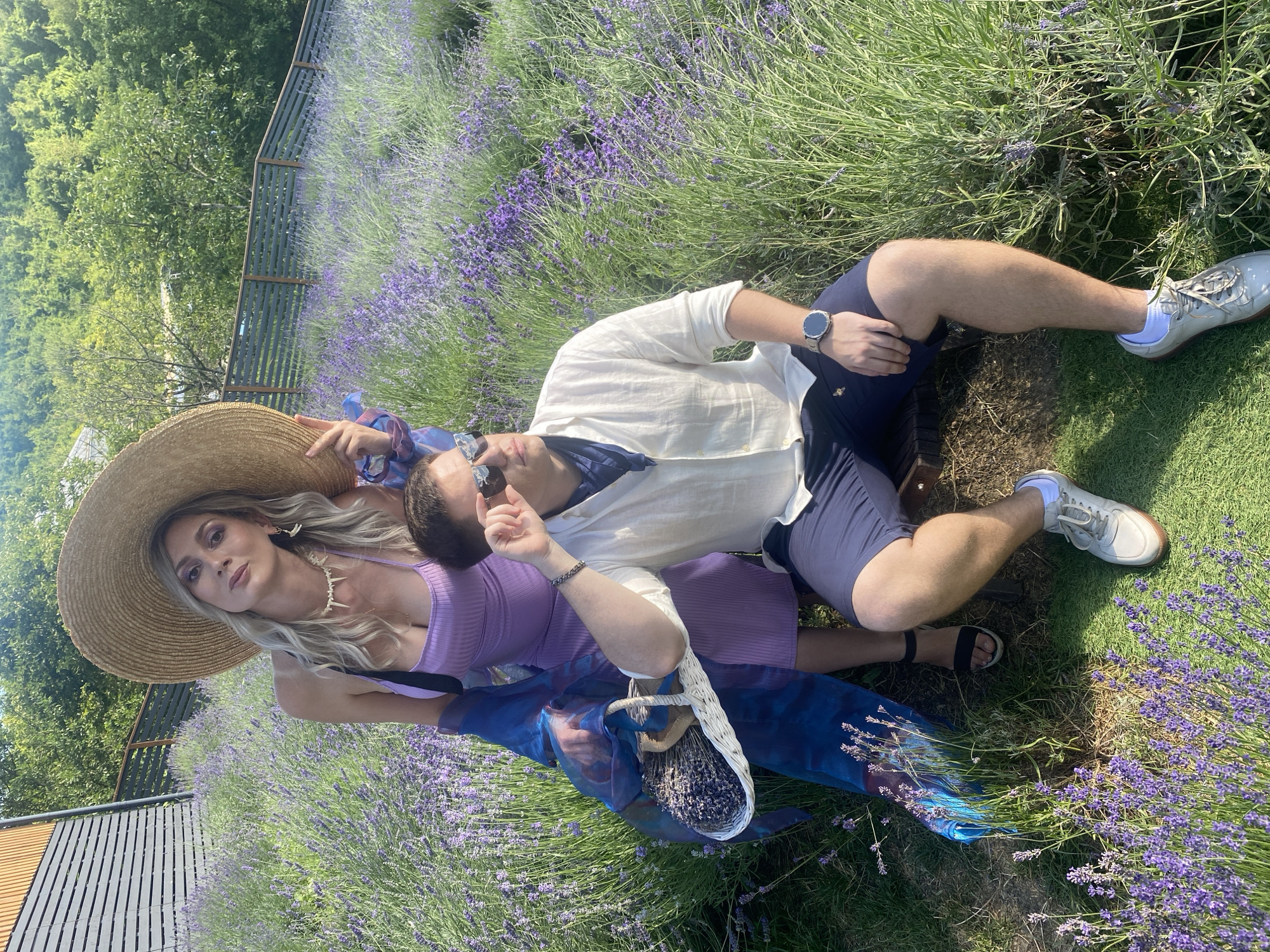 Afternoon in a lavender field, Verkhneye Uchdere
