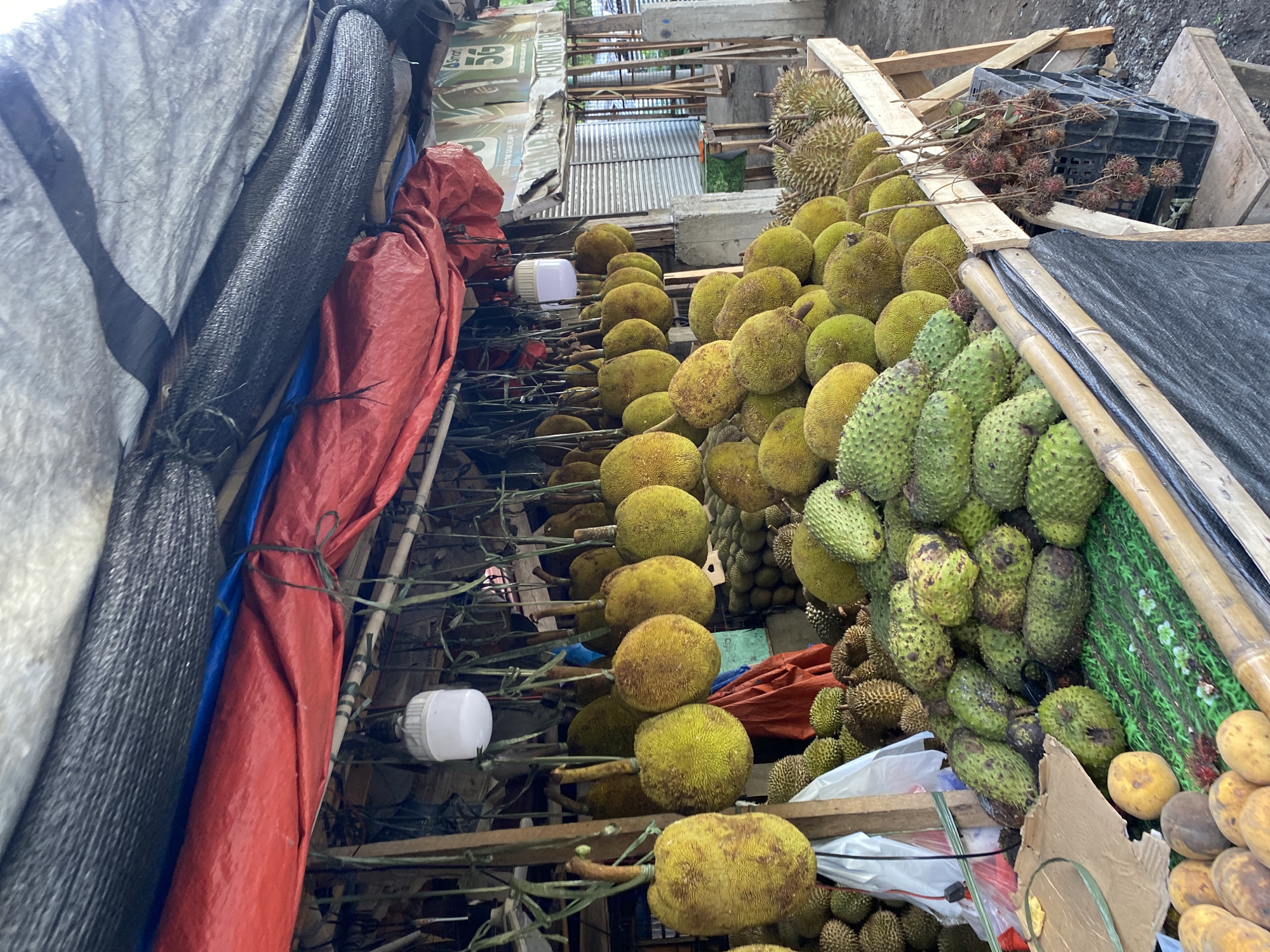 Street-level scenes from a busy Davao City neighborhood