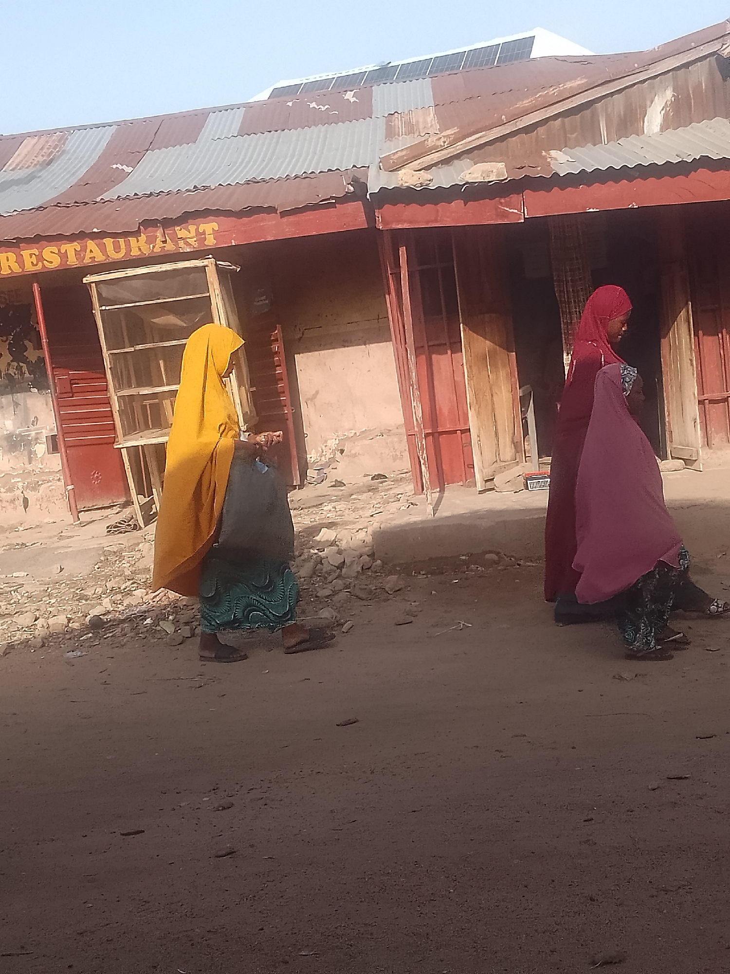 Daily life documented in Pantame, Nigeria streets
