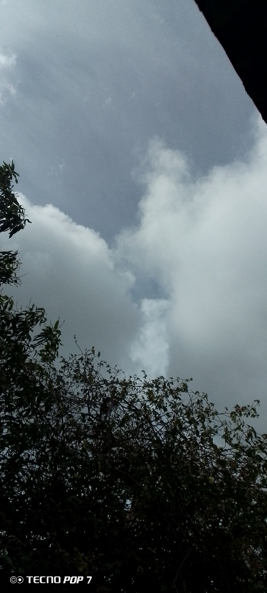 Overcast afternoon documented in Altagracia, Venezuela through changing skies