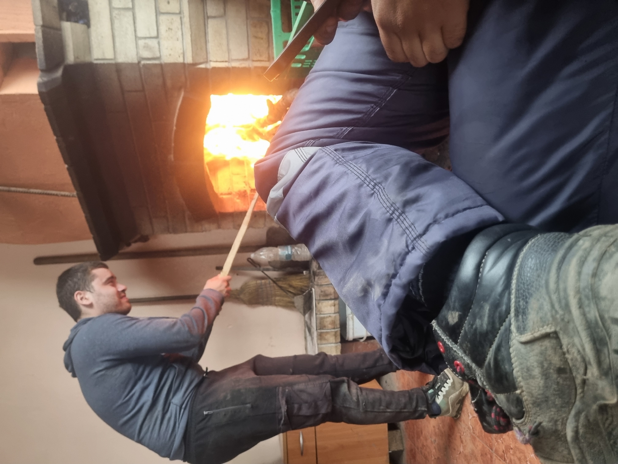 Agricultural activities observed in rural Bulgarian village