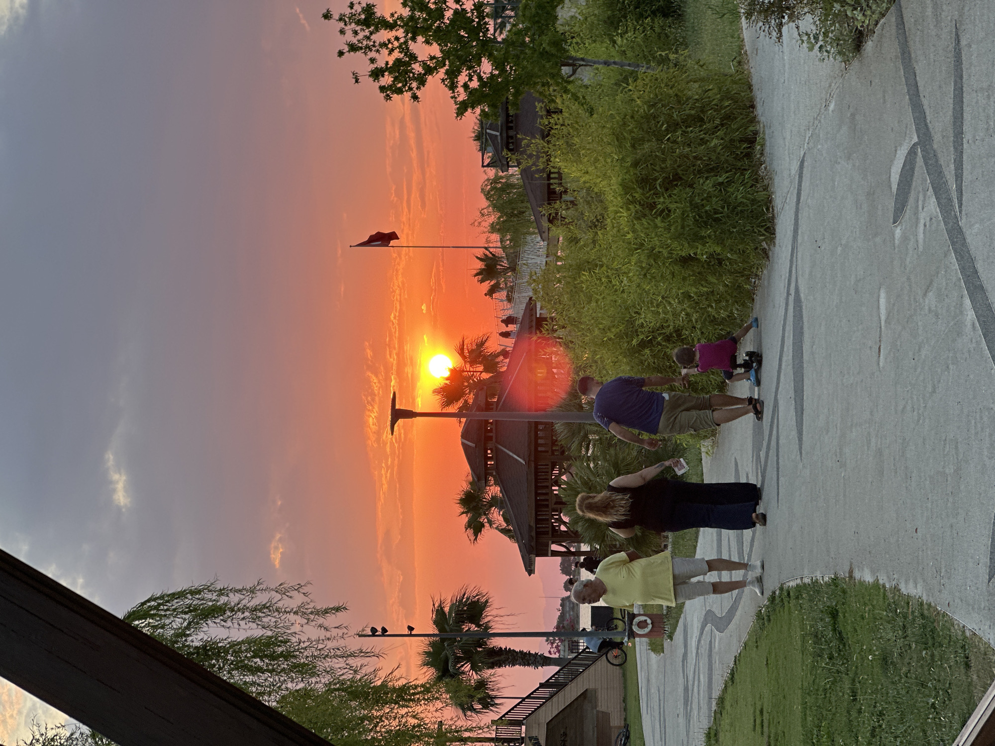 Daily life scenes captured across Fethiye during sunset hours