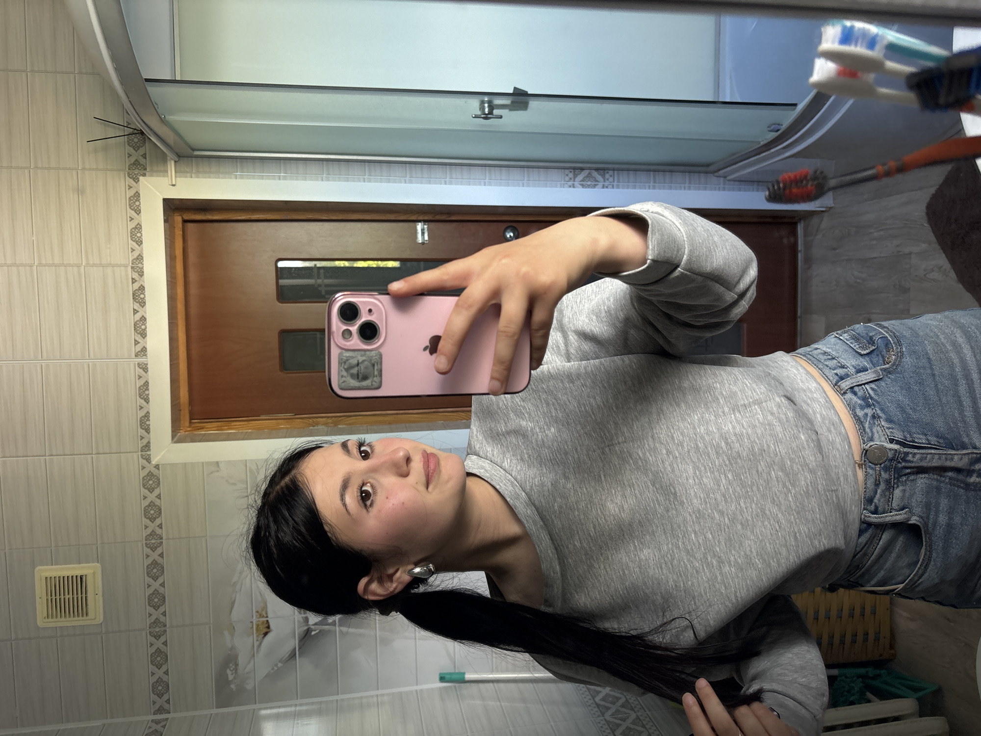 Casual selfie series around Fokino, indoors and out