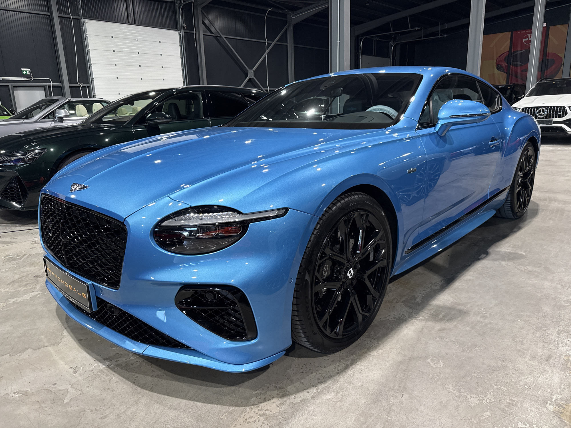 Luxury car showroom documented in Plovdiv, Bulgaria