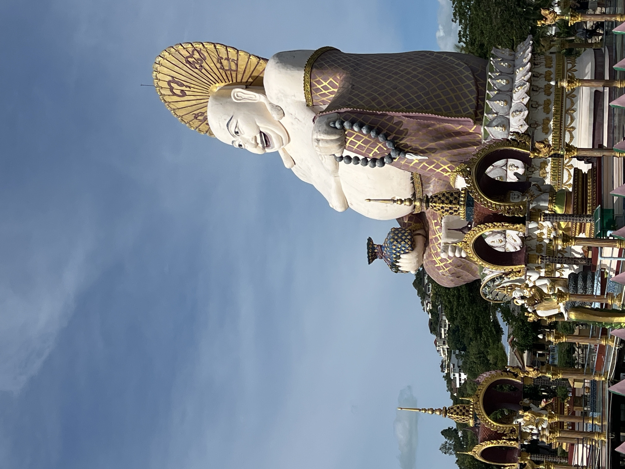Morning at Ko Samui's Big Buddha temple complex