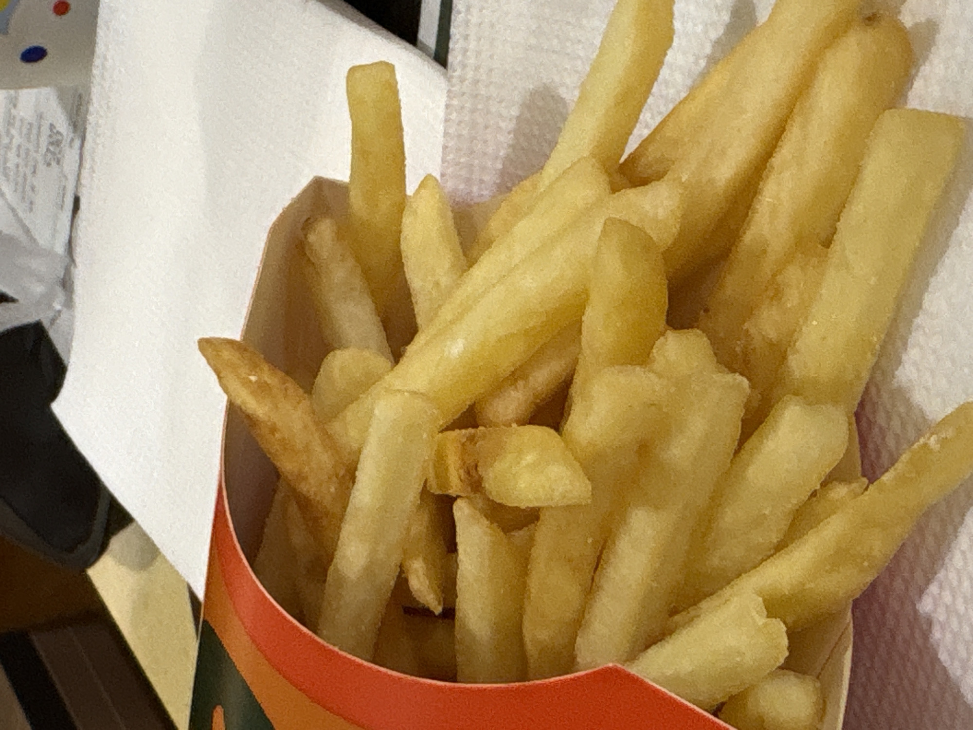 Casual fast-food outing documented in Saint Petersburg shopping district