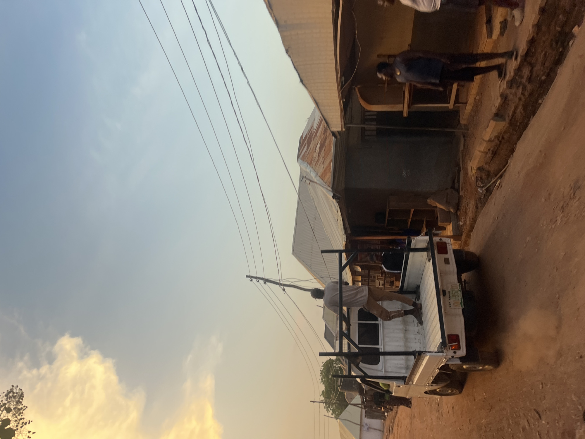 Evening street life captured across Abuja neighborhoods