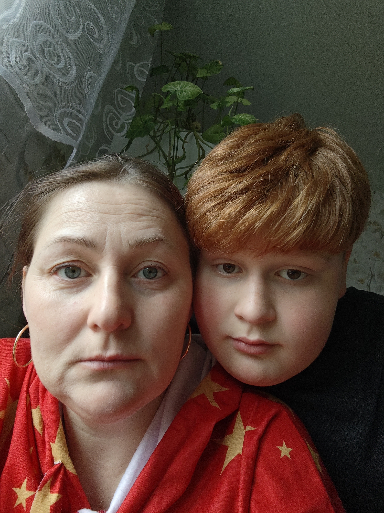 Woman documents morning moments in rural Russian village