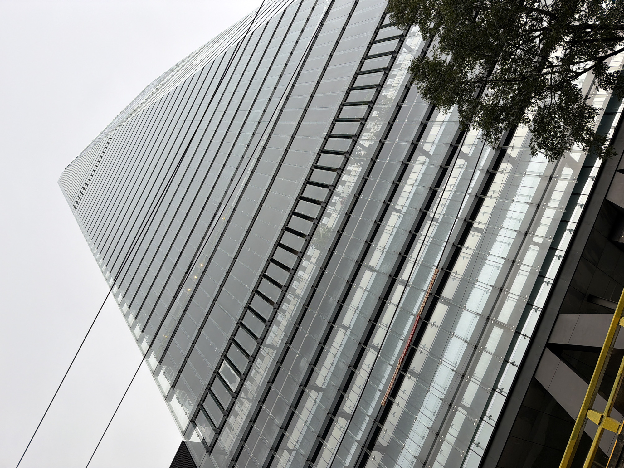 Inside and outside a modern Mexico City hotel