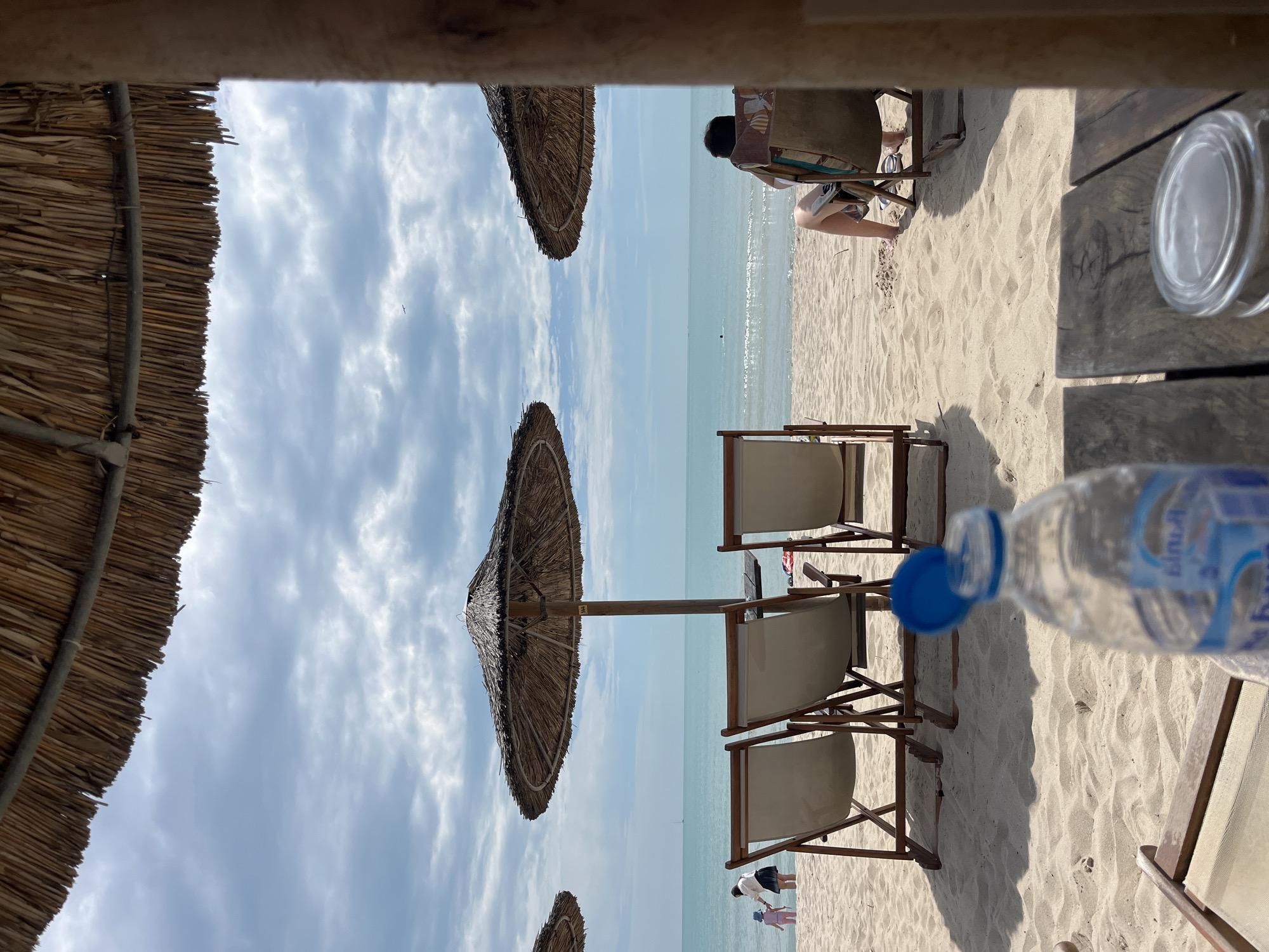 Morning beach scene captured in Varna, Bulgaria
