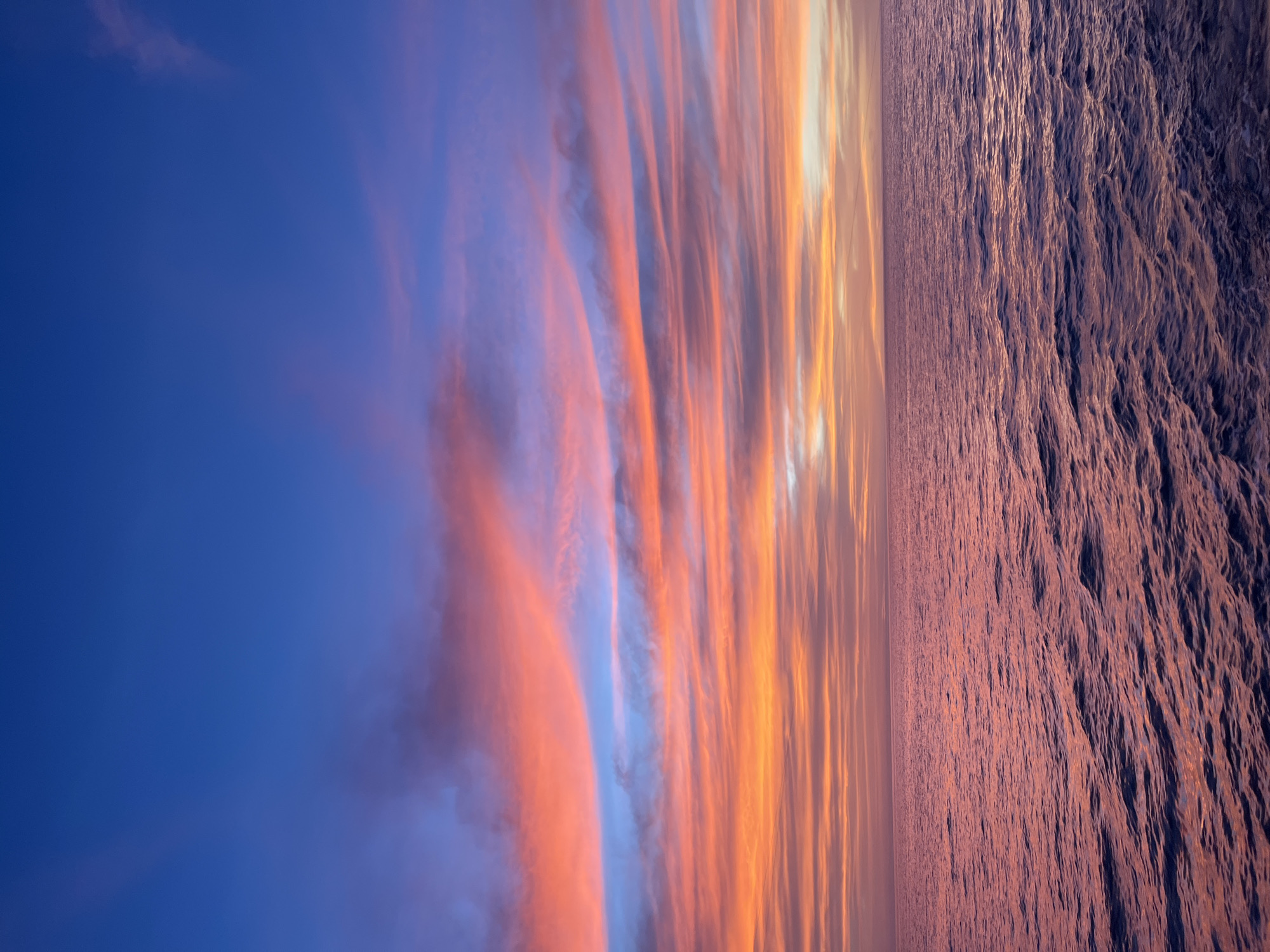 Colorful sunset landscape captured in Queensland Australia