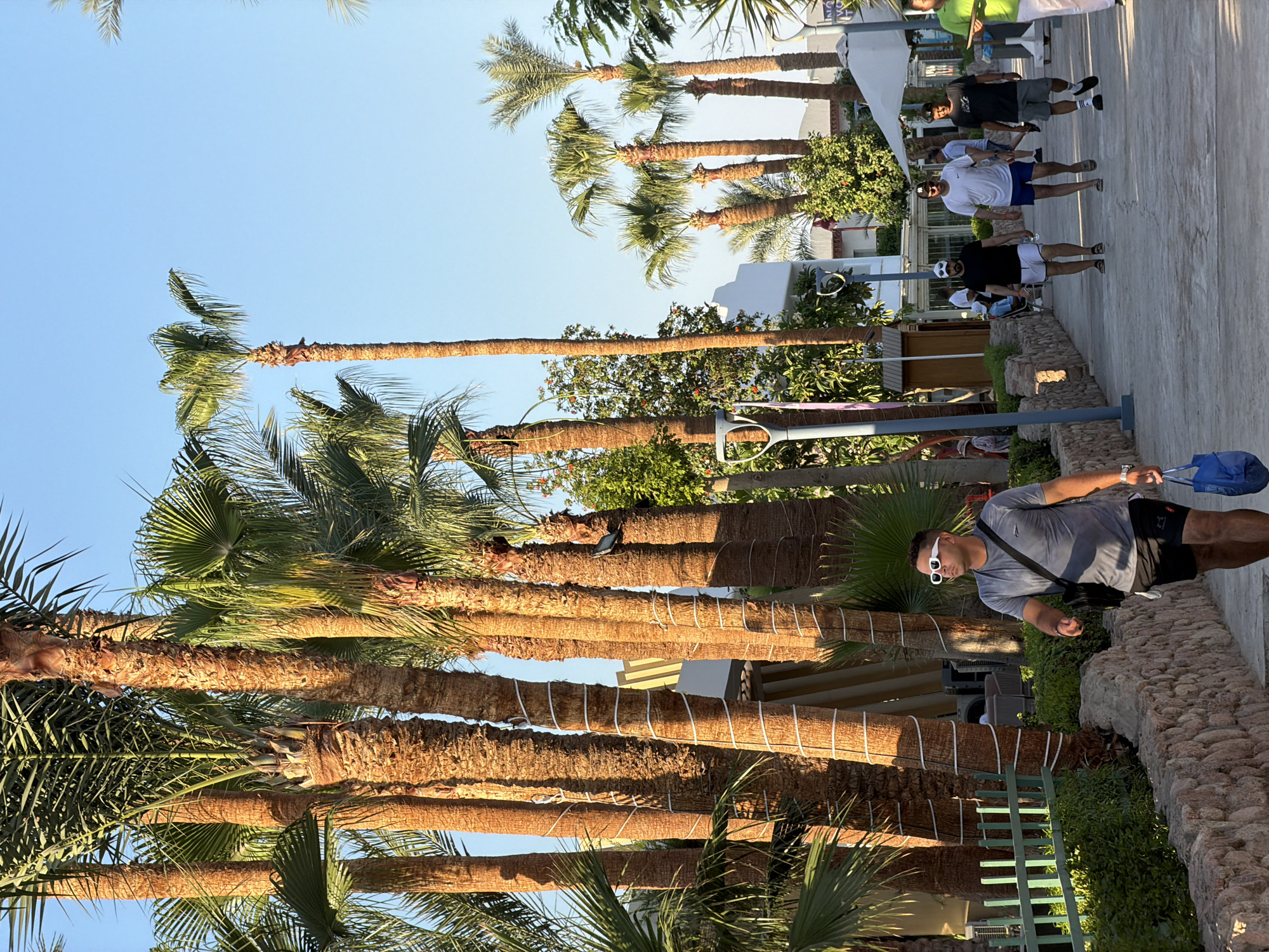 Beach day at a Sharm El Sheikh Red Sea resort