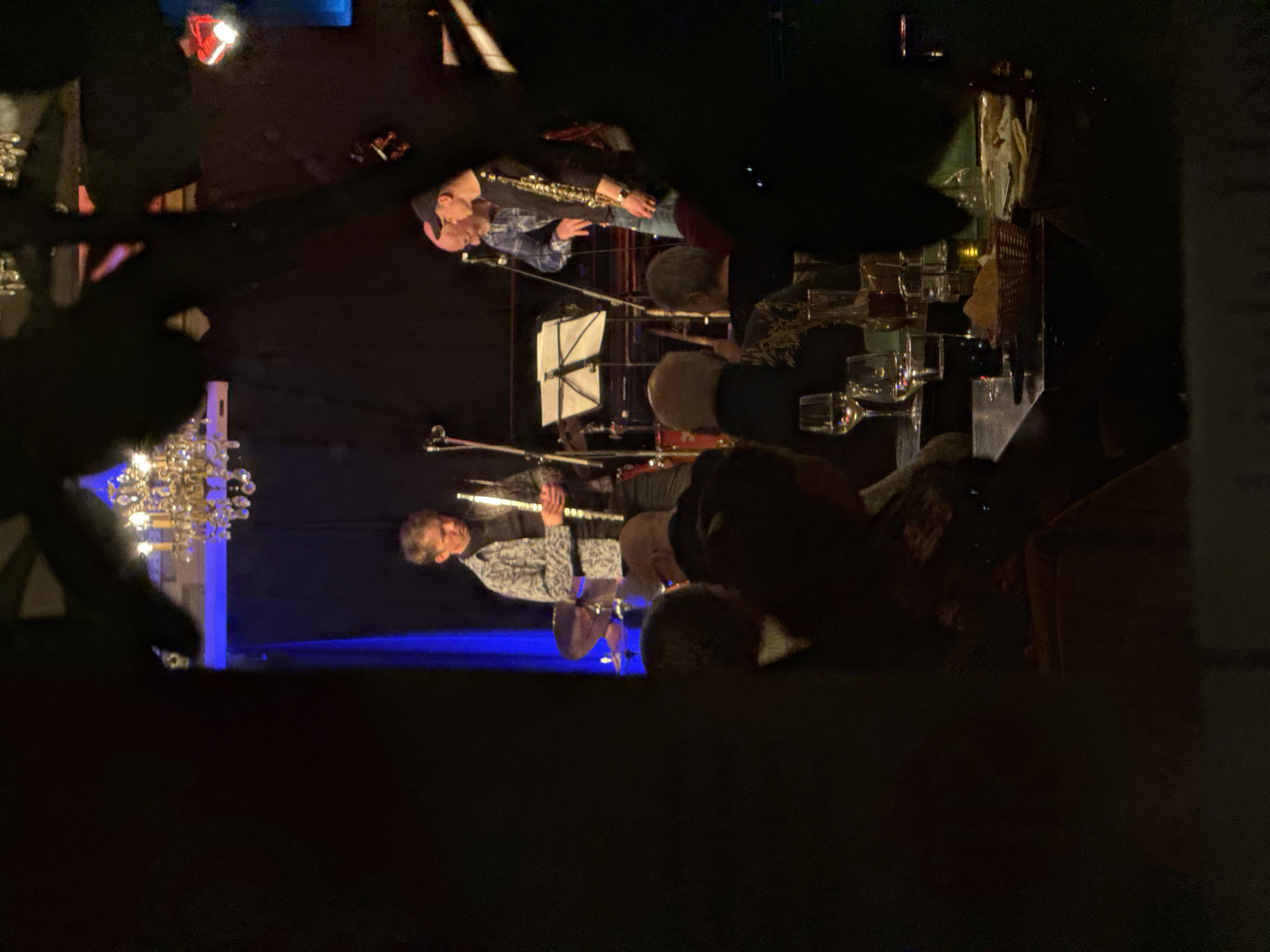 Jazz band performs live show in Wuppertal venue
