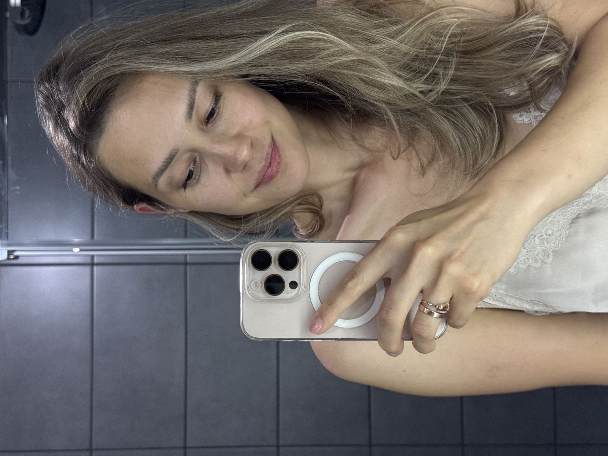 Casual selfies and fresh cherries in Chaikovsky