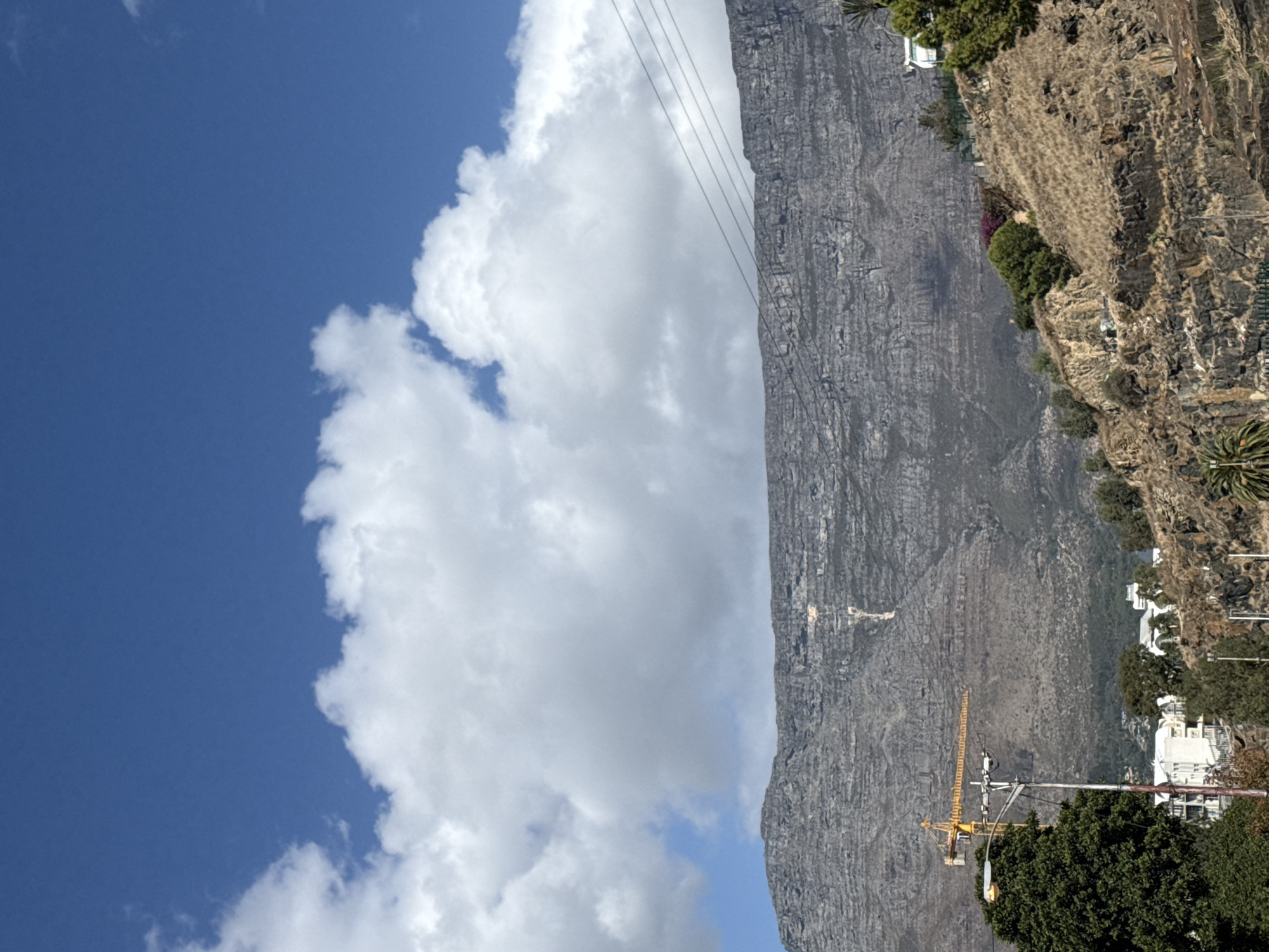 Clear skies frame Table Mountain views in Cape Town
