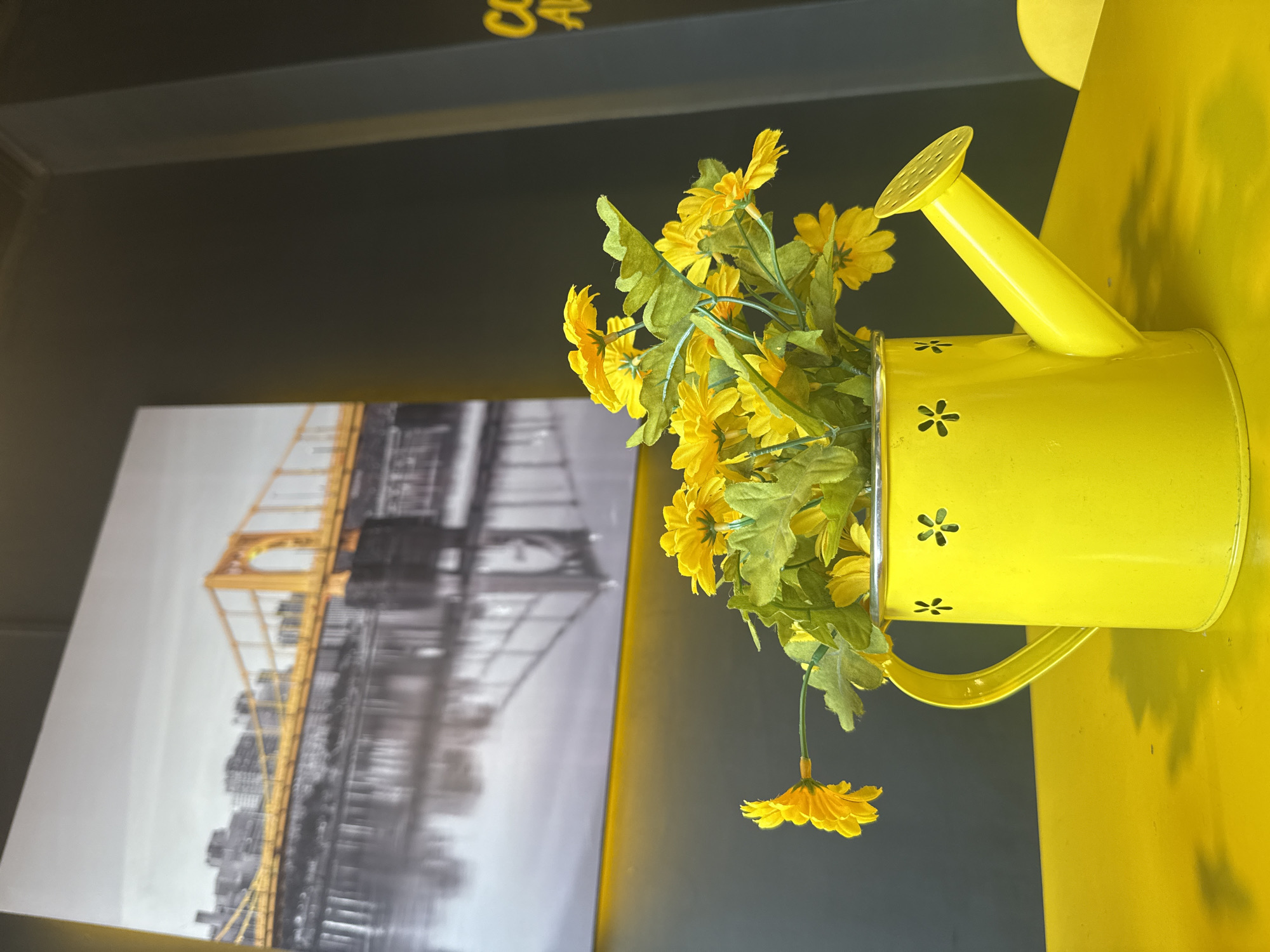 Yellow objects and scenes documented across Madrid, Colombia