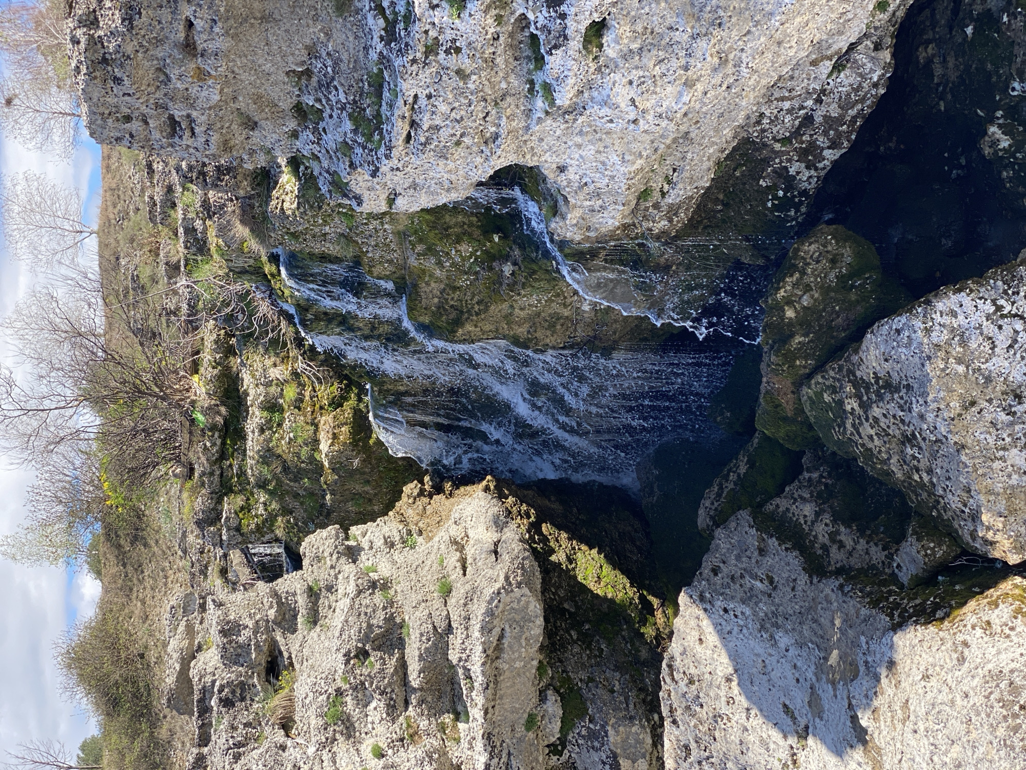 Tourists explore waterfalls and turquoise rivers near Podgorica