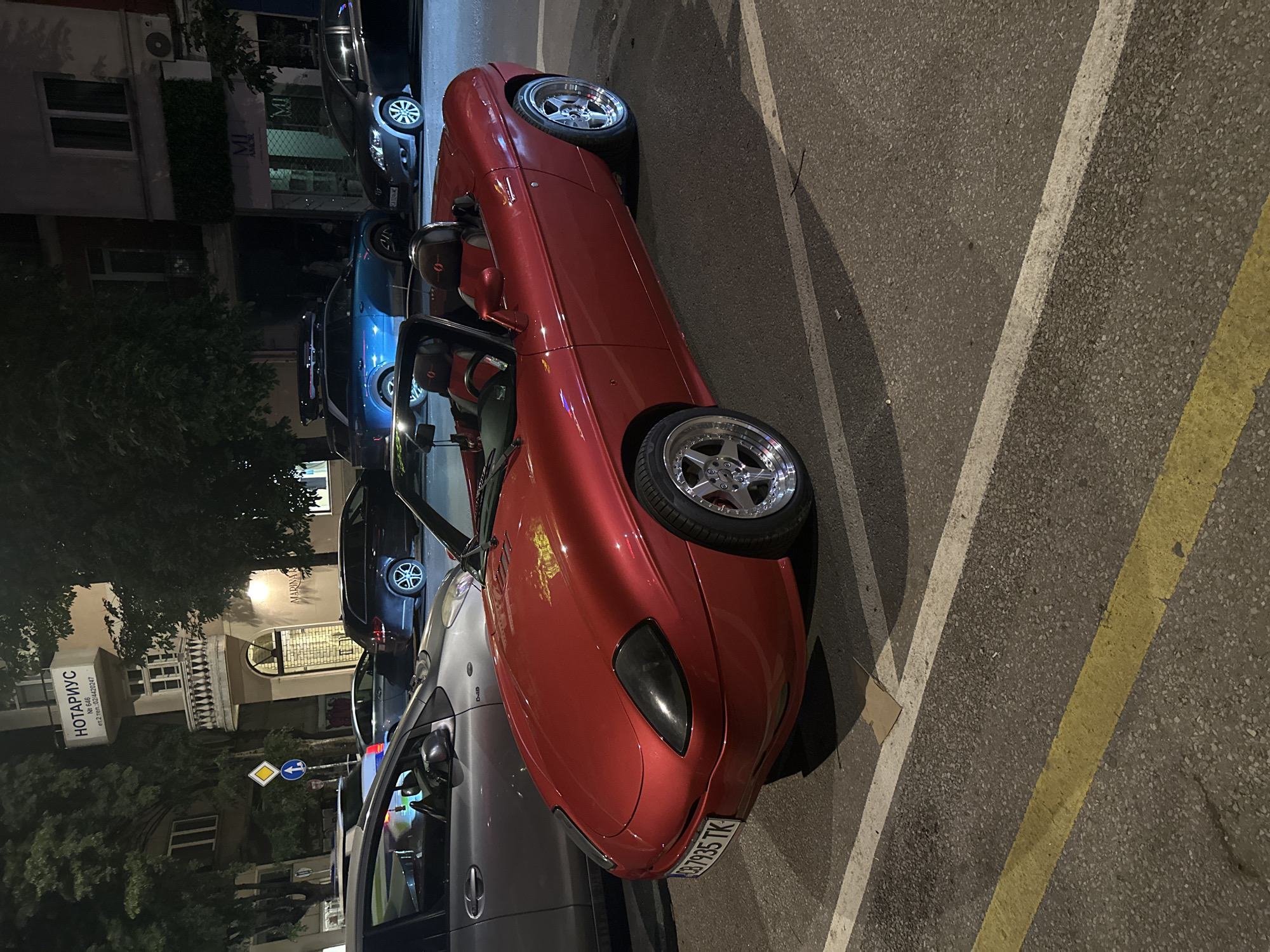 Nighttime Sofia landmarks and streets documented by witness