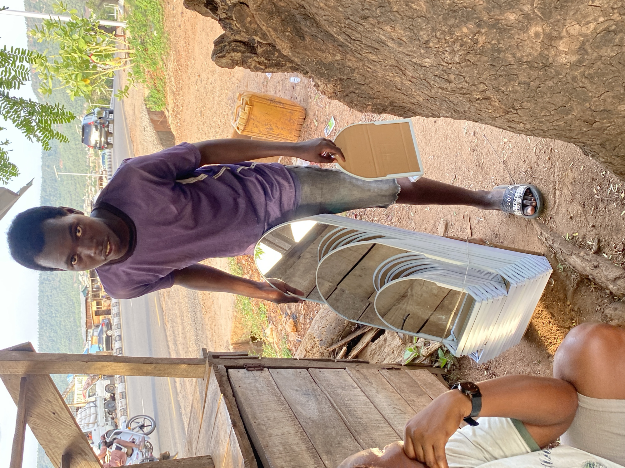 Daily life scenes documented in Adankolo, Nigeria