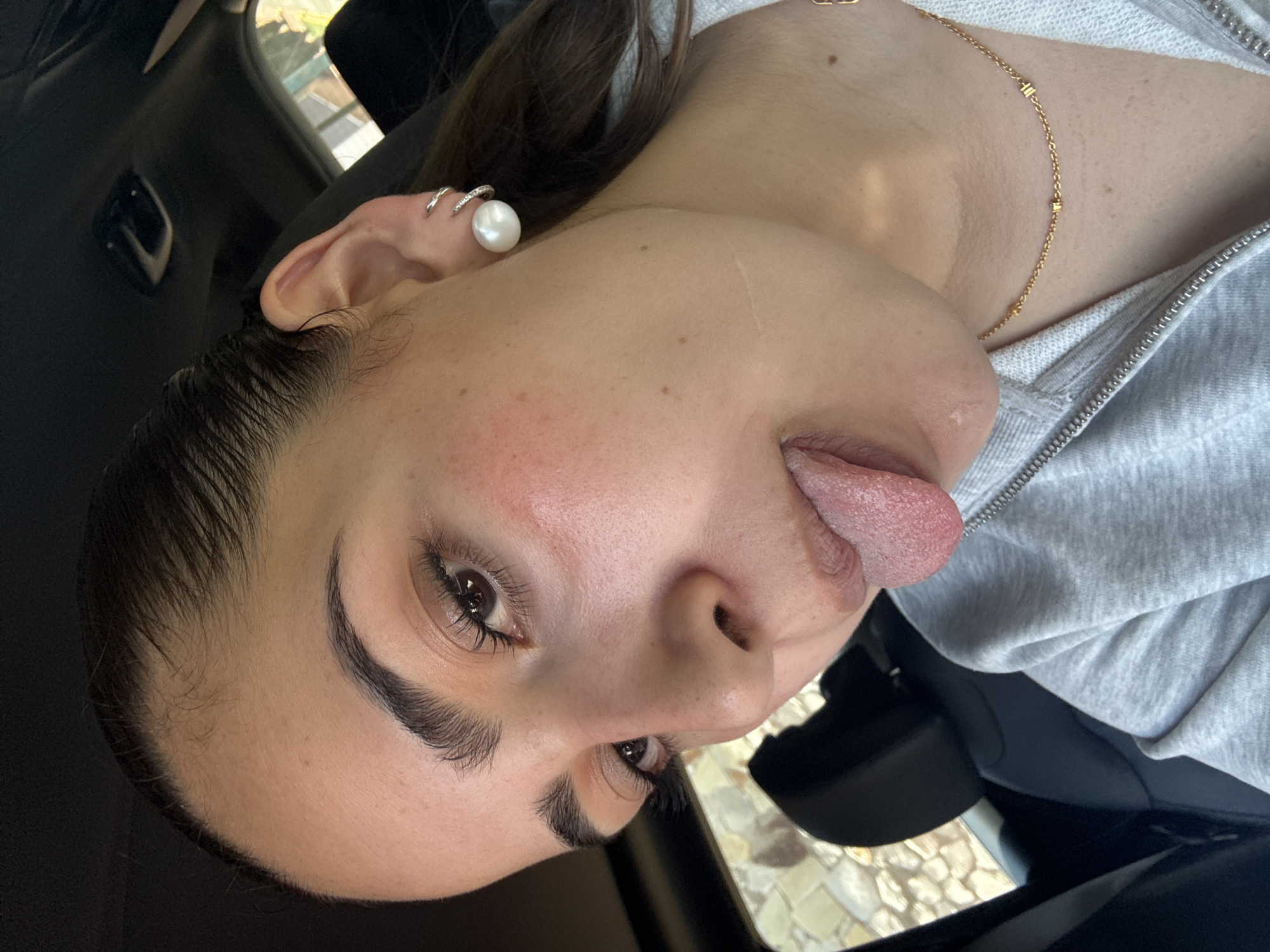 Woman photographed multiple times in vehicle, Mexico suburb