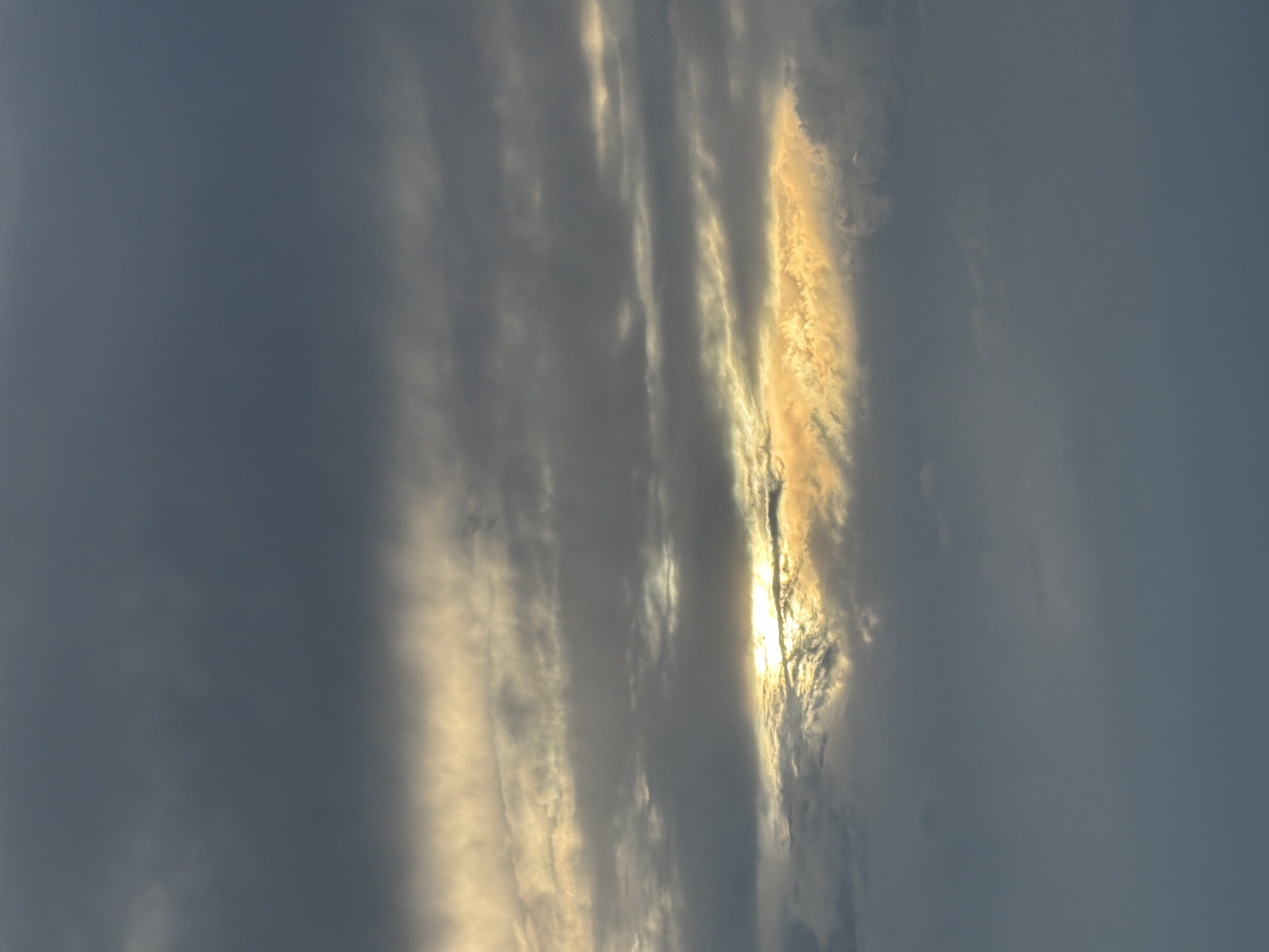Dramatic evening skies over Nesebar, clouds and golden light