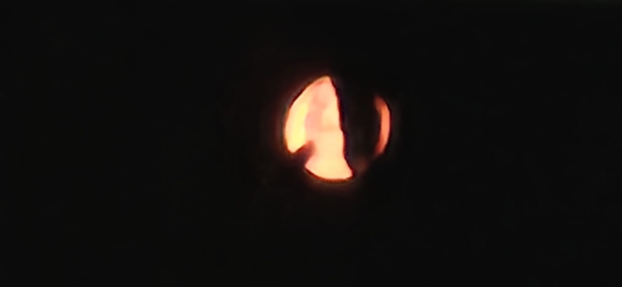 Rainy night documentation includes unusual reddish moon sighting in Bulgaria