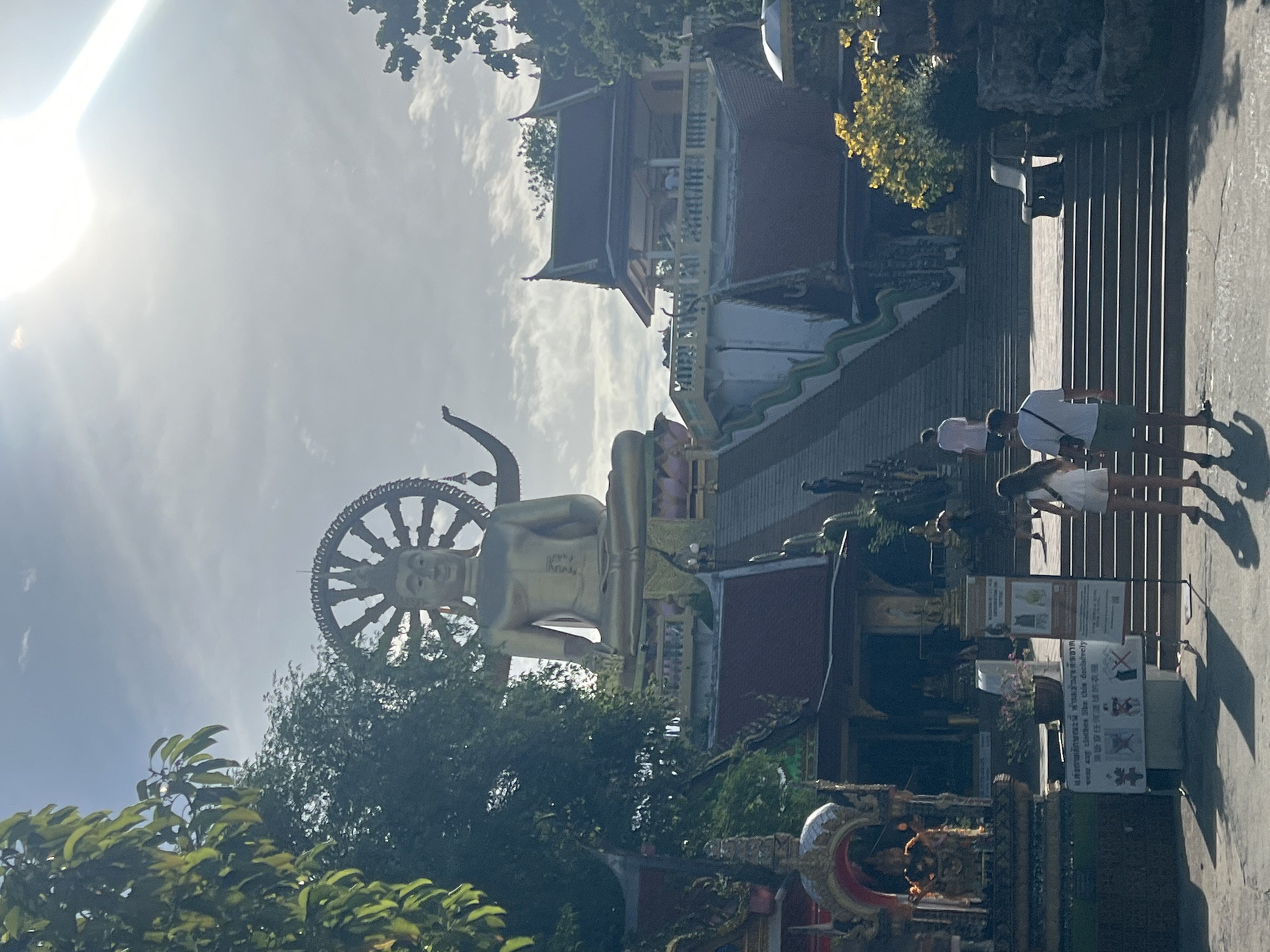 Morning at Big Buddha Temple and the Ko Samui waterfront