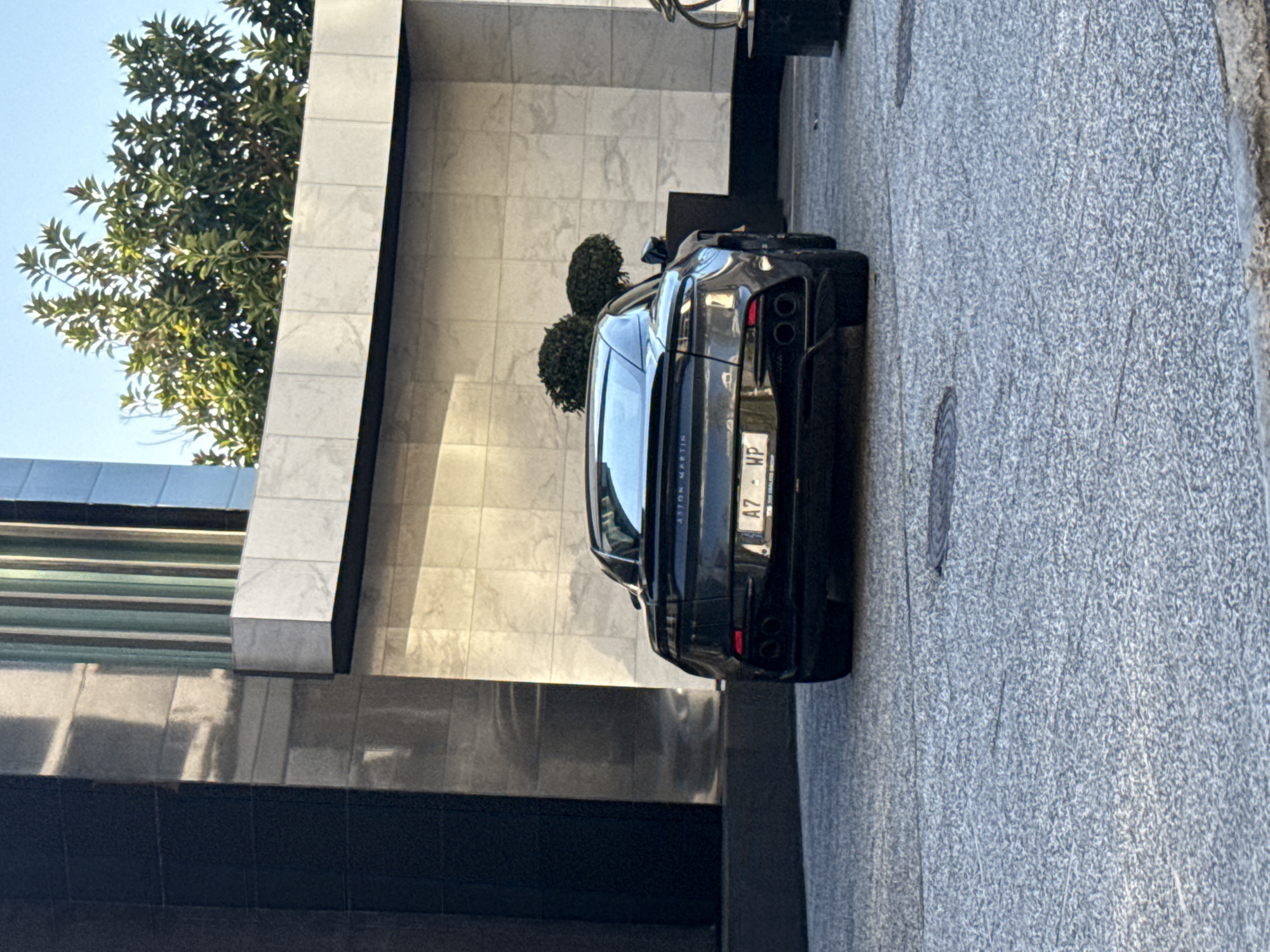 Luxury cars spotted in upscale Cape Town district