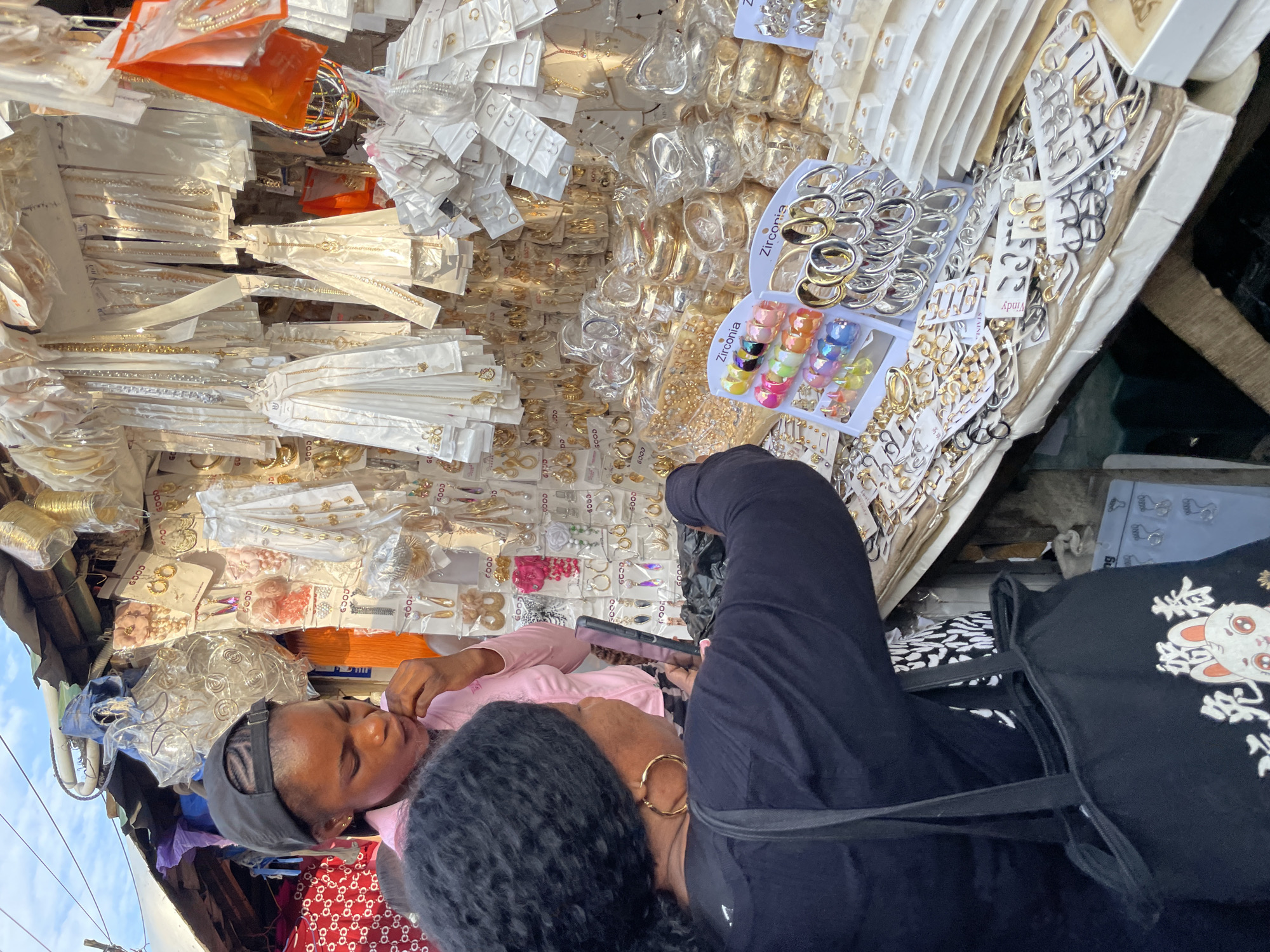 Lagos market bustle and Lekki overpass foot traffic
