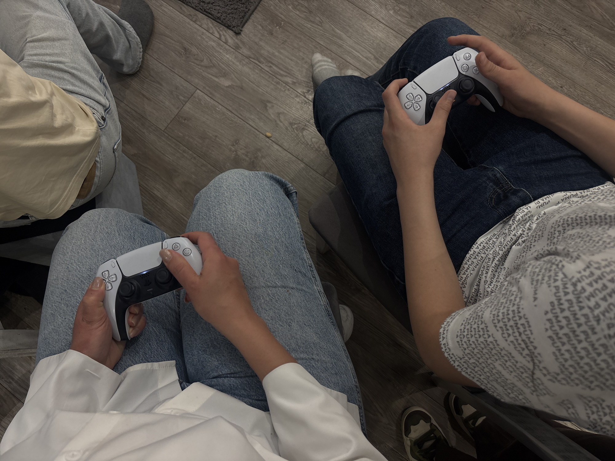 Gaming session captured in Yerevan living room