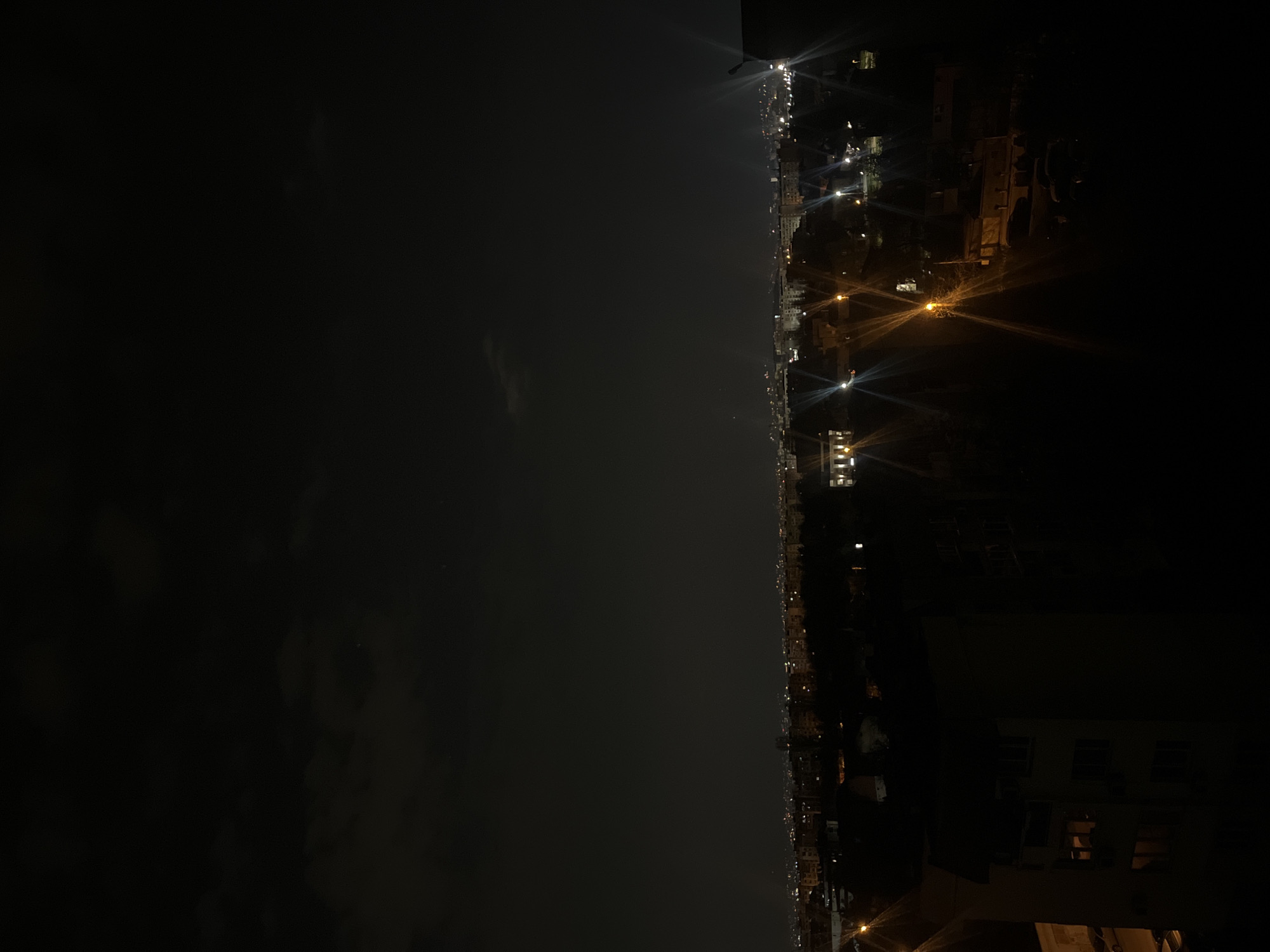 Nighttime cityscape photos captured in Sofia, Bulgaria