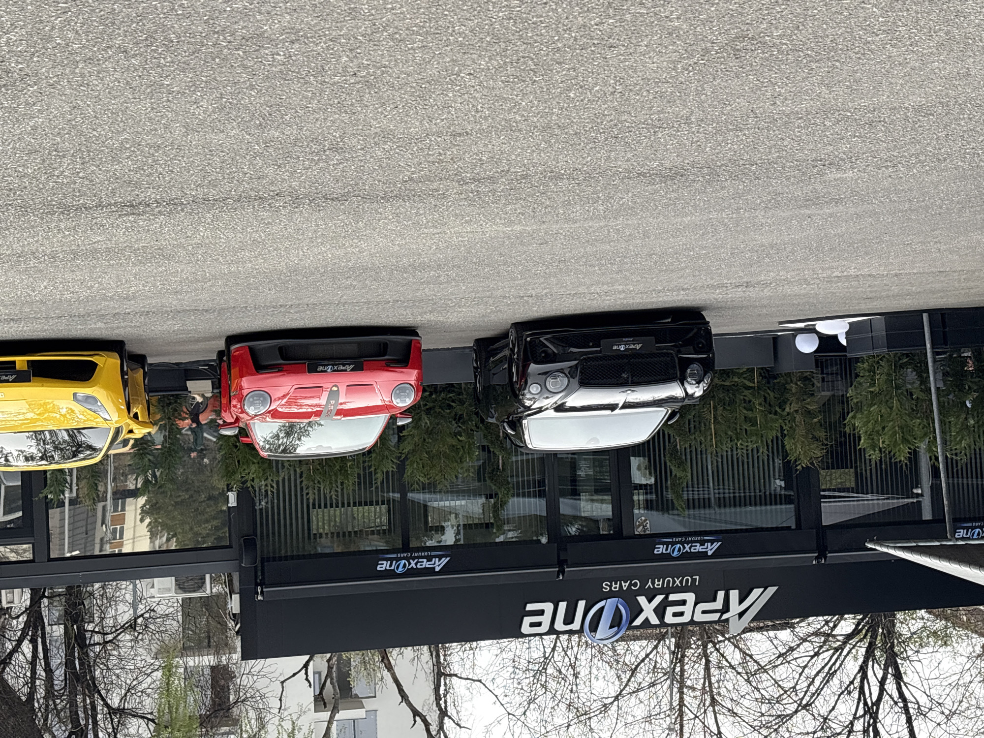 Luxury cars spotted near Sofia dealership, Ukrainian-registered Audi observed