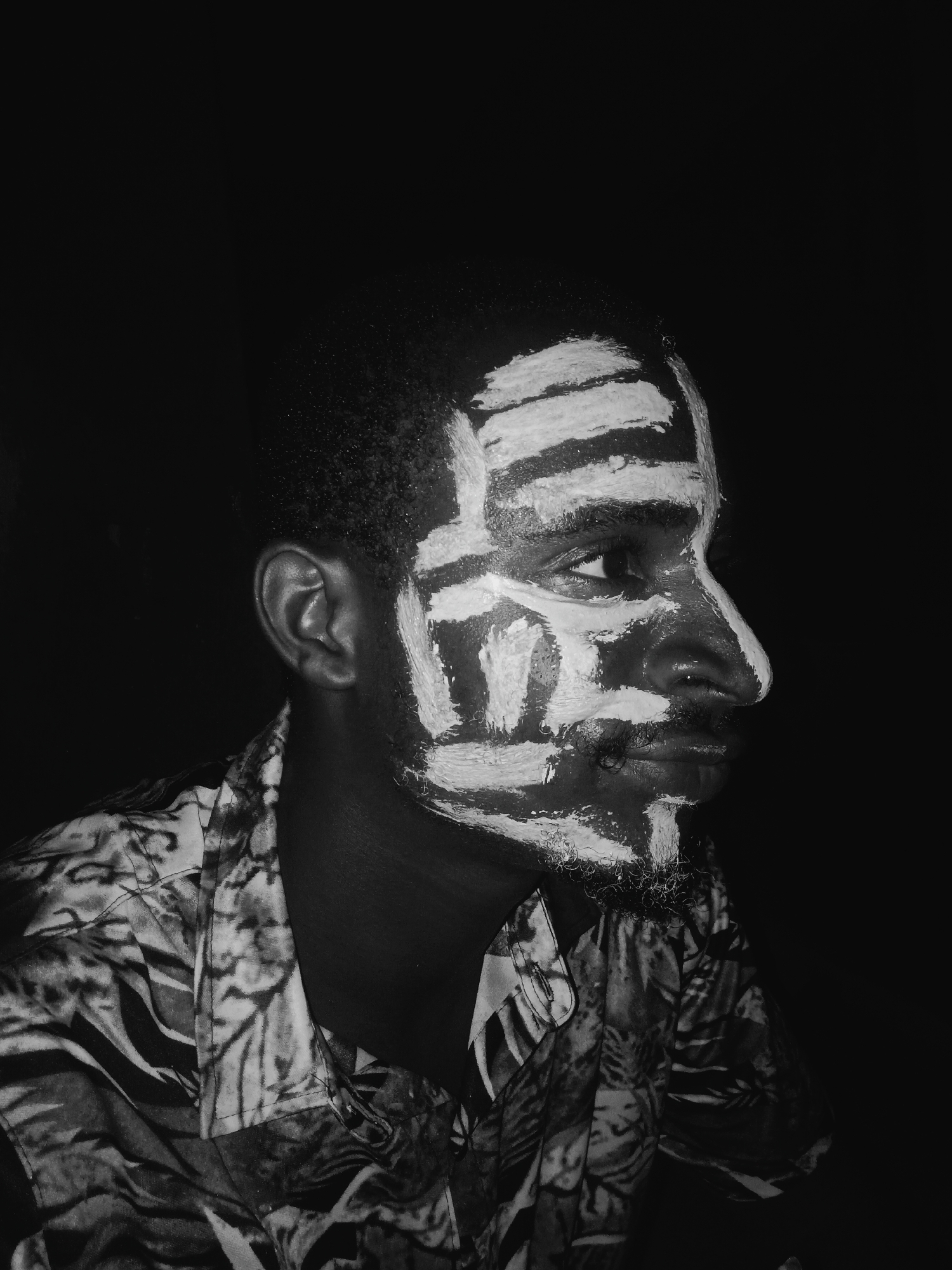 Traditional face painting ceremony documented in Onitsha, Nigeria