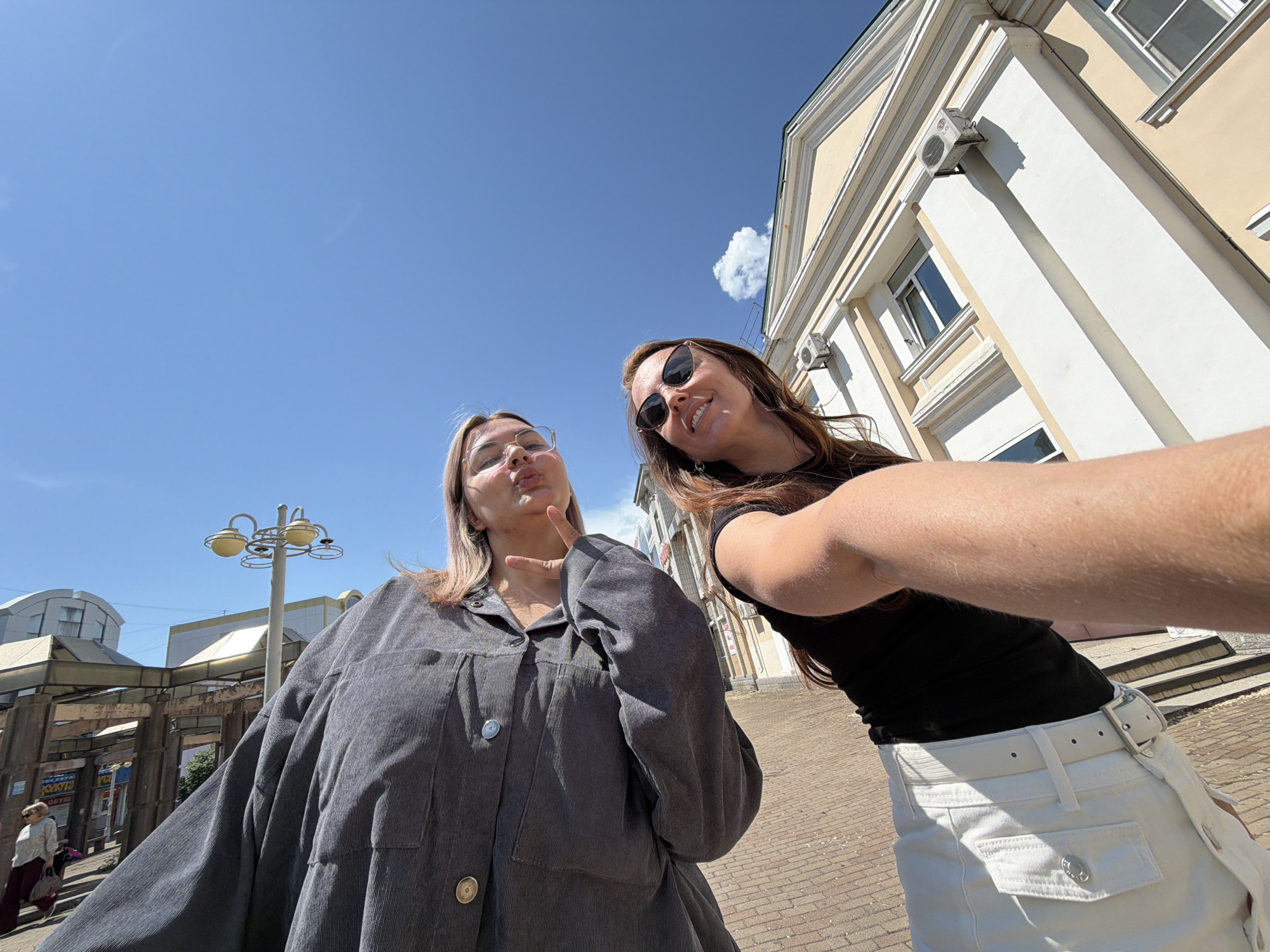 Two Women Tour Jewish Cultural Sites in Birobidzhan, Russia