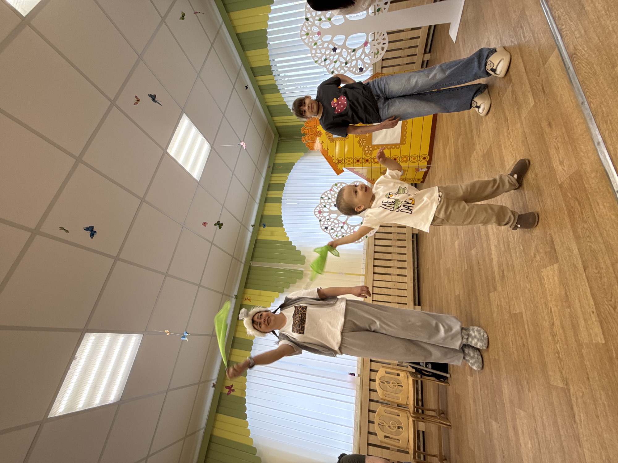 Children observed at school facility in Zavolzhye, Russia