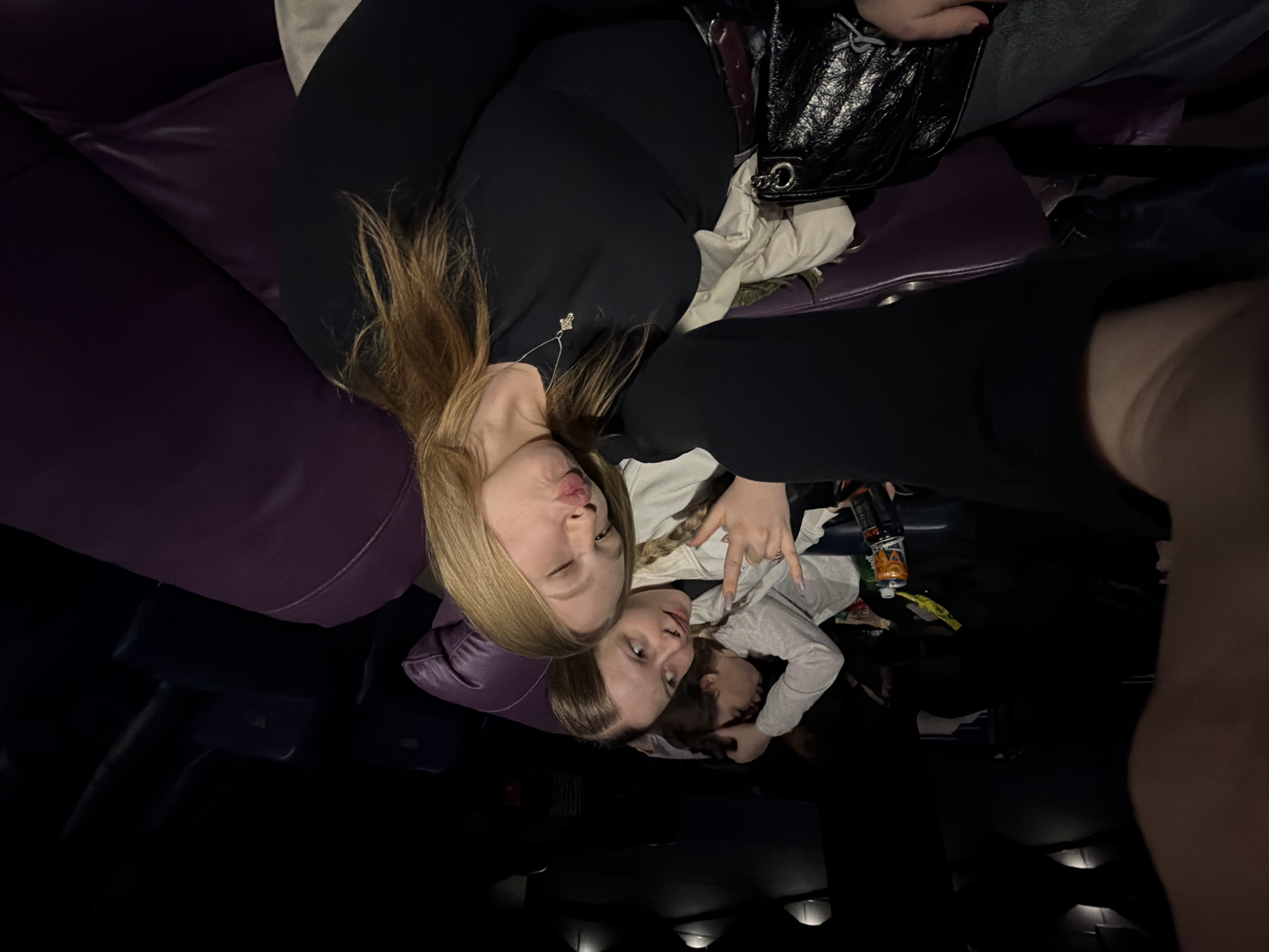 Evening movie theater scenes documented in Penza, Russia