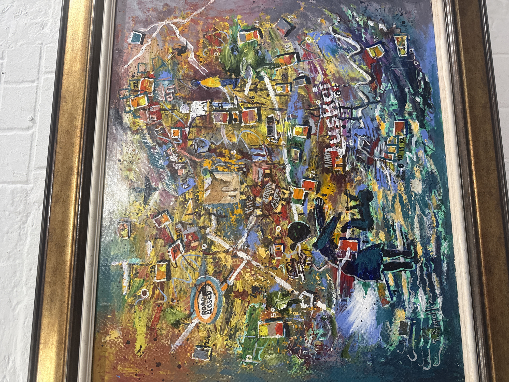 Art gallery showcase documented in Cape Town
